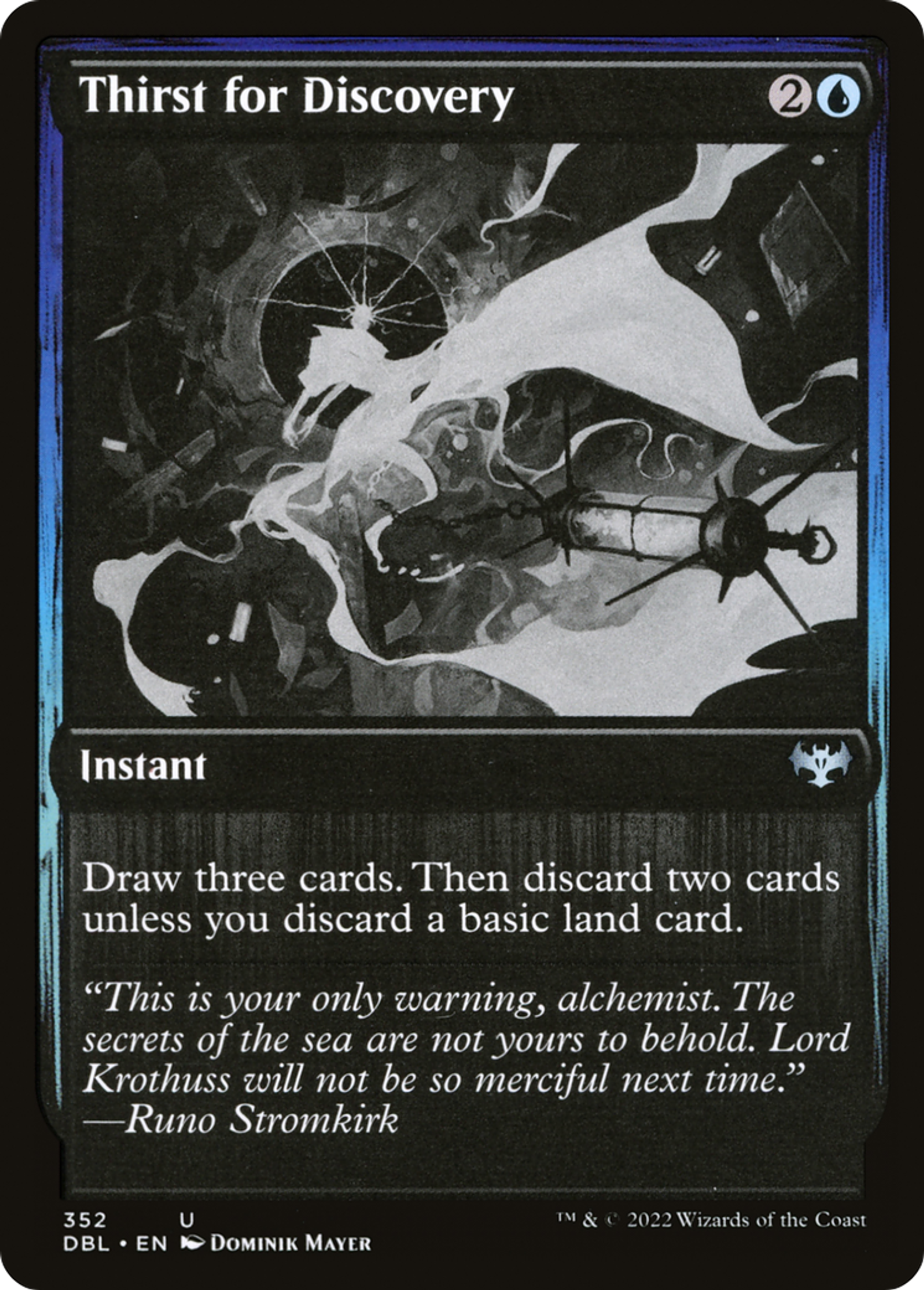 Thirst for Discovery — Innistrad: Double Feature — Magic: The Gathering