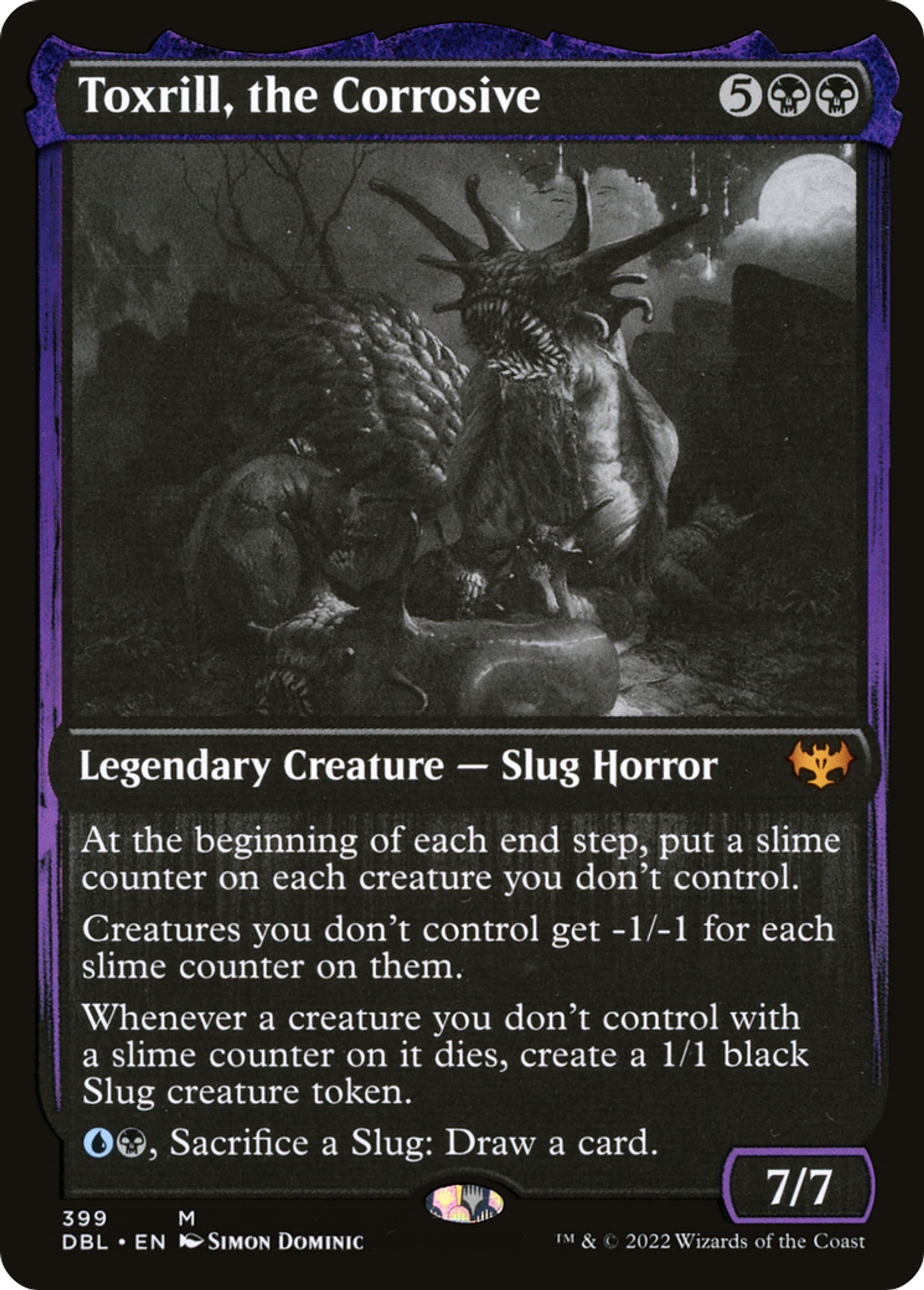 Toxrill, the Corrosive — Innistrad: Double Feature — Magic: The Gathering