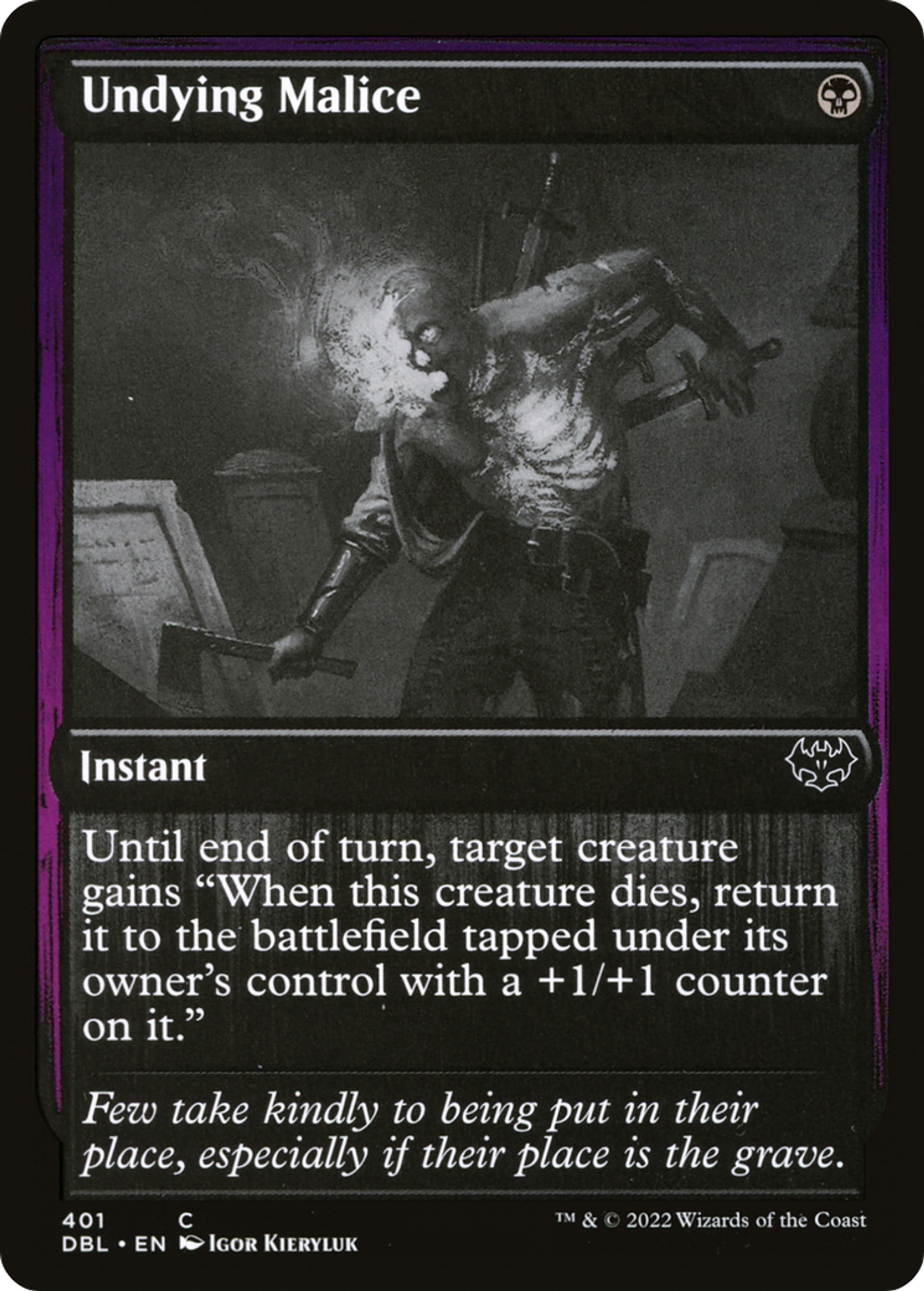 Undying Malice — Innistrad: Double Feature — Magic: The Gathering