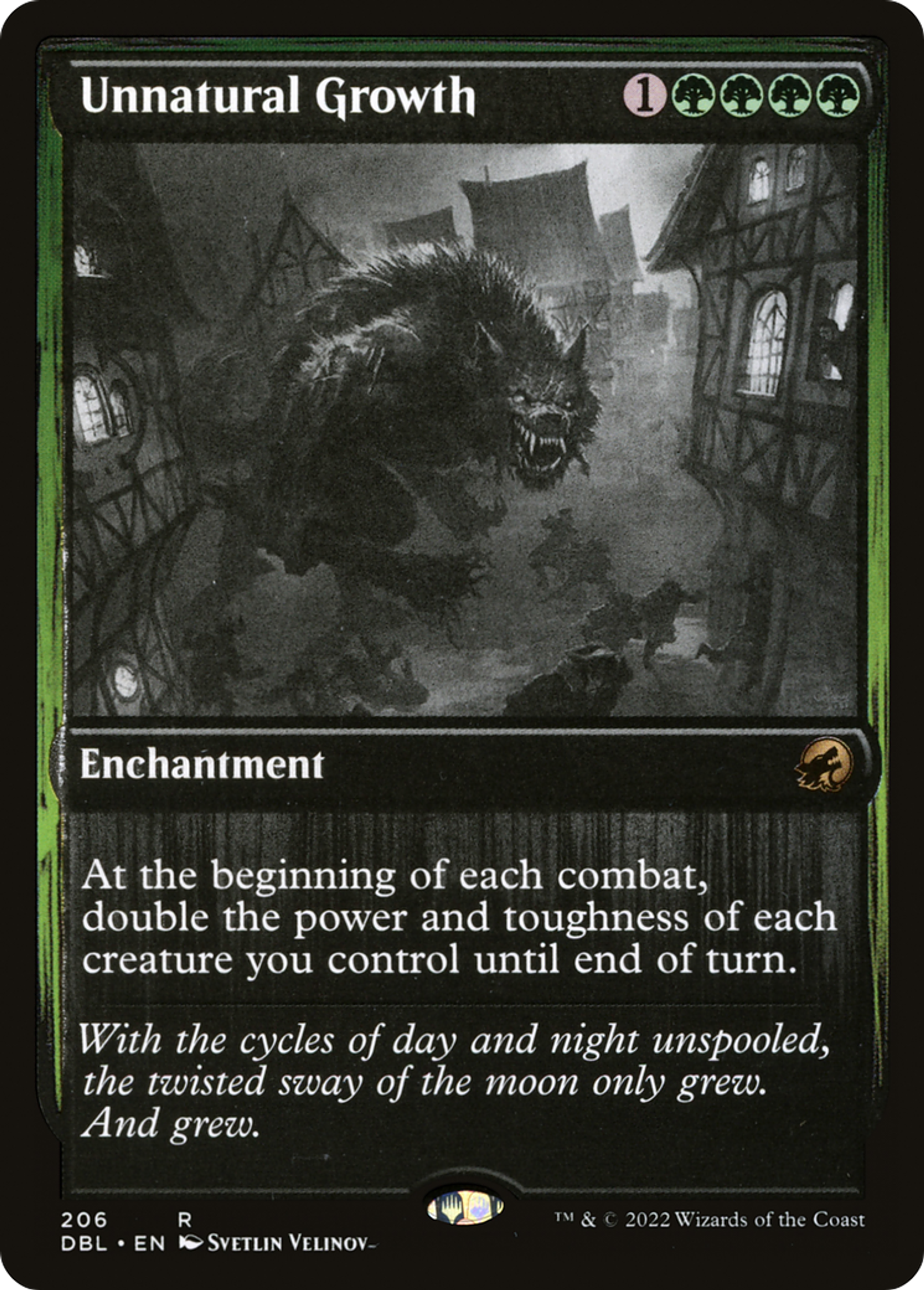 Unnatural Growth — Innistrad: Double Feature — Magic: The Gathering