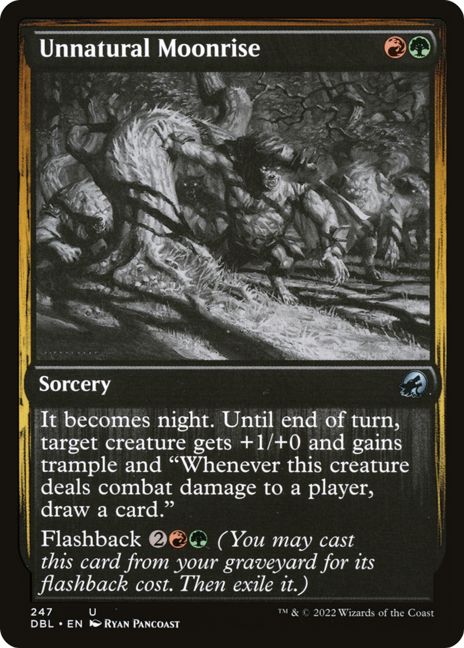 Unnatural Moonrise — Innistrad: Double Feature — Magic: The Gathering