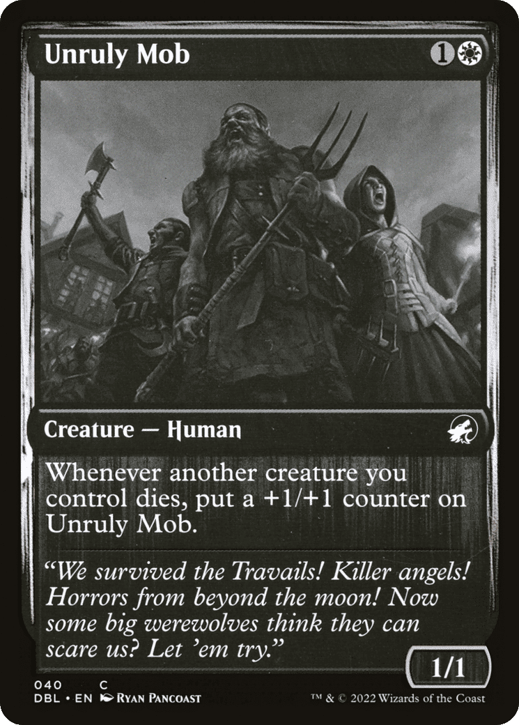 Foule indocile — Innistrad: Double Feature — Magic: The Gathering