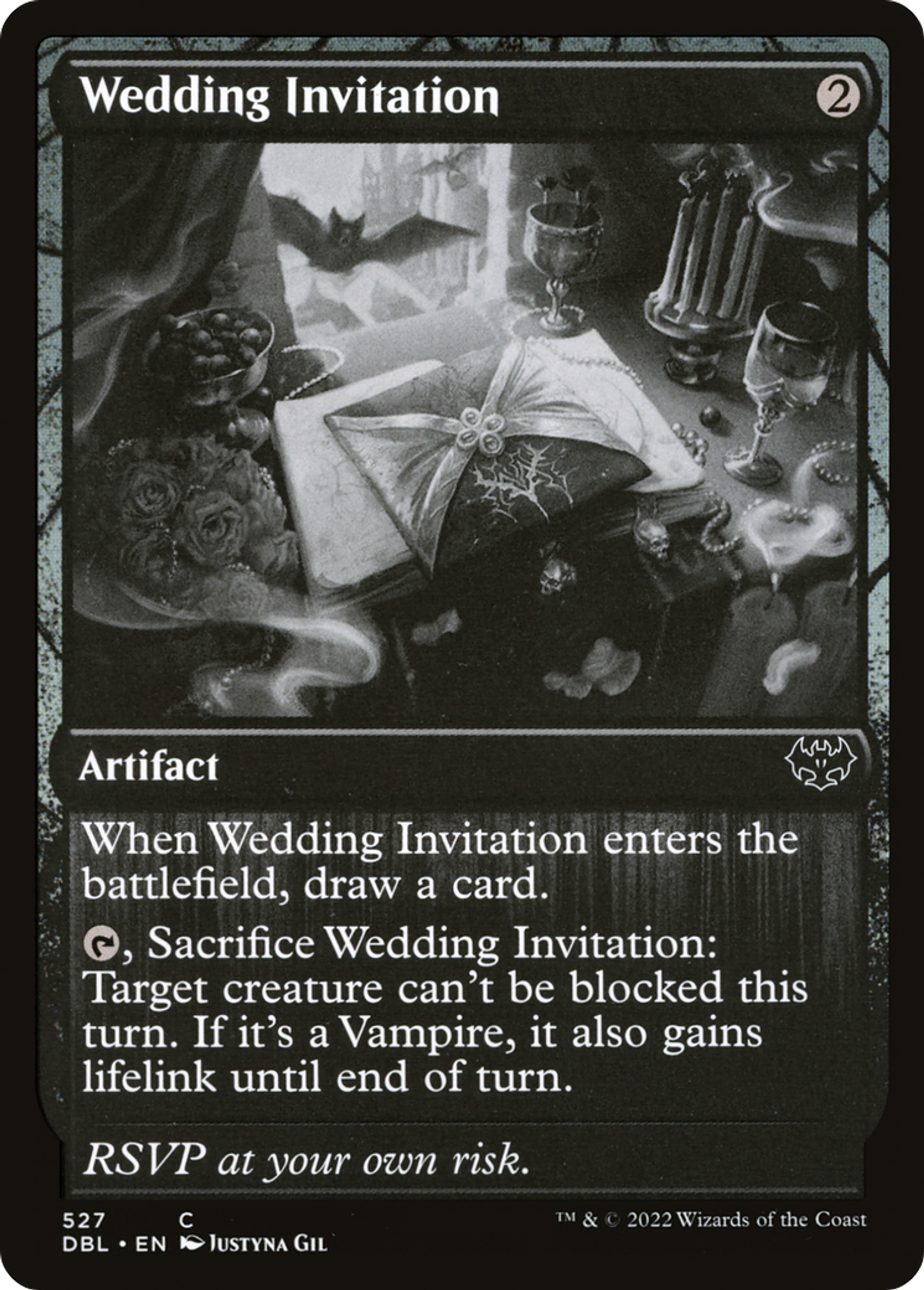 Wedding Invitation — Innistrad: Double Feature — Magic: The Gathering