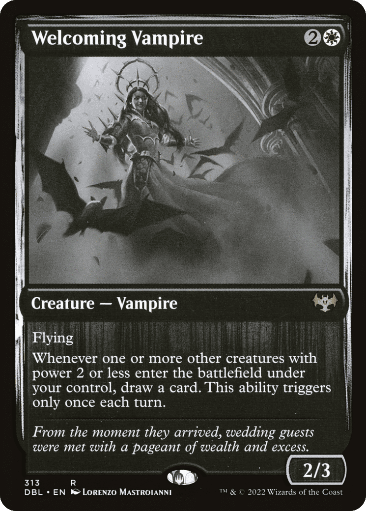 Welcoming Vampire — Innistrad: Double Feature — Magic: The Gathering