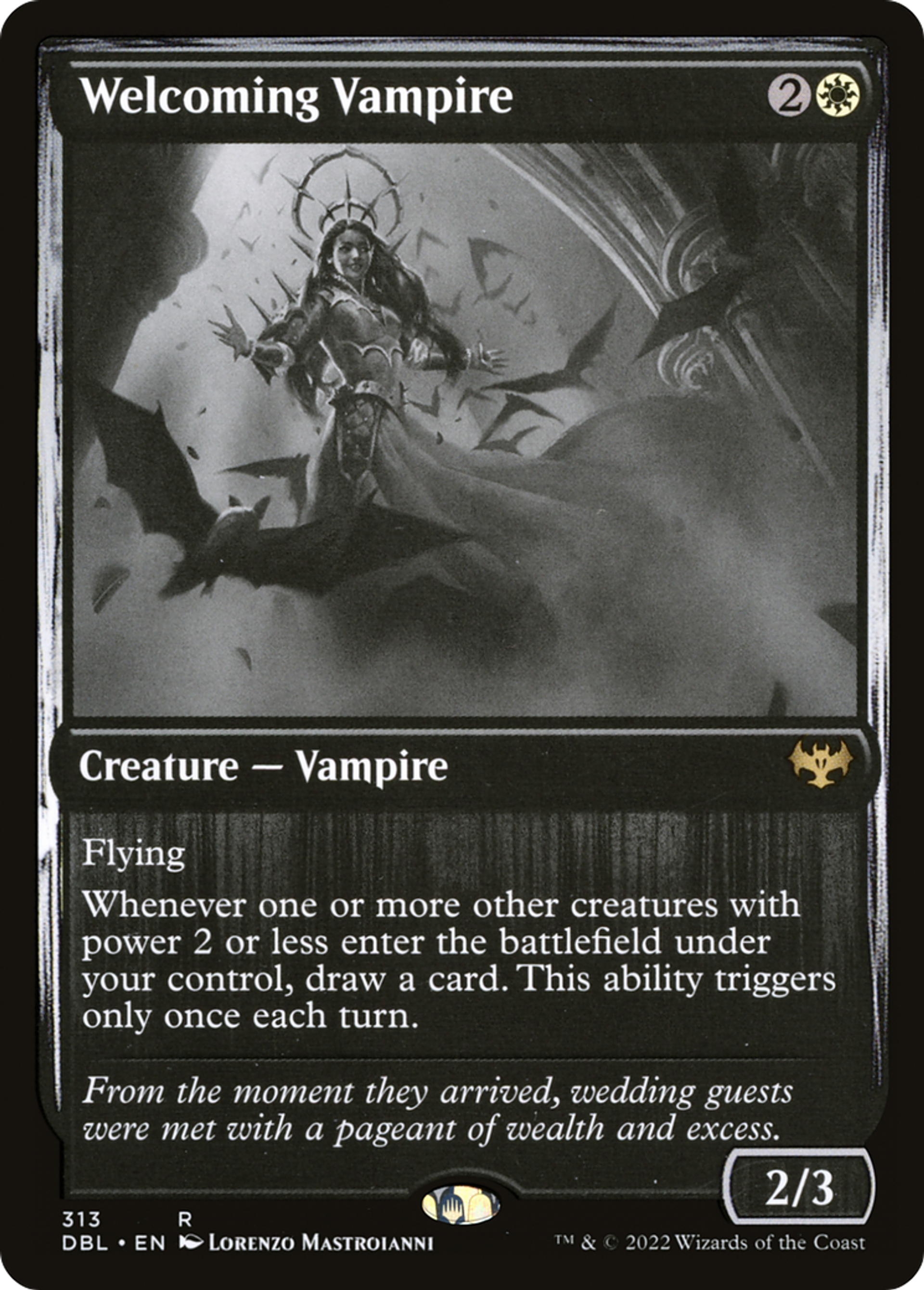 Welcoming Vampire — Innistrad: Double Feature — Magic: The Gathering