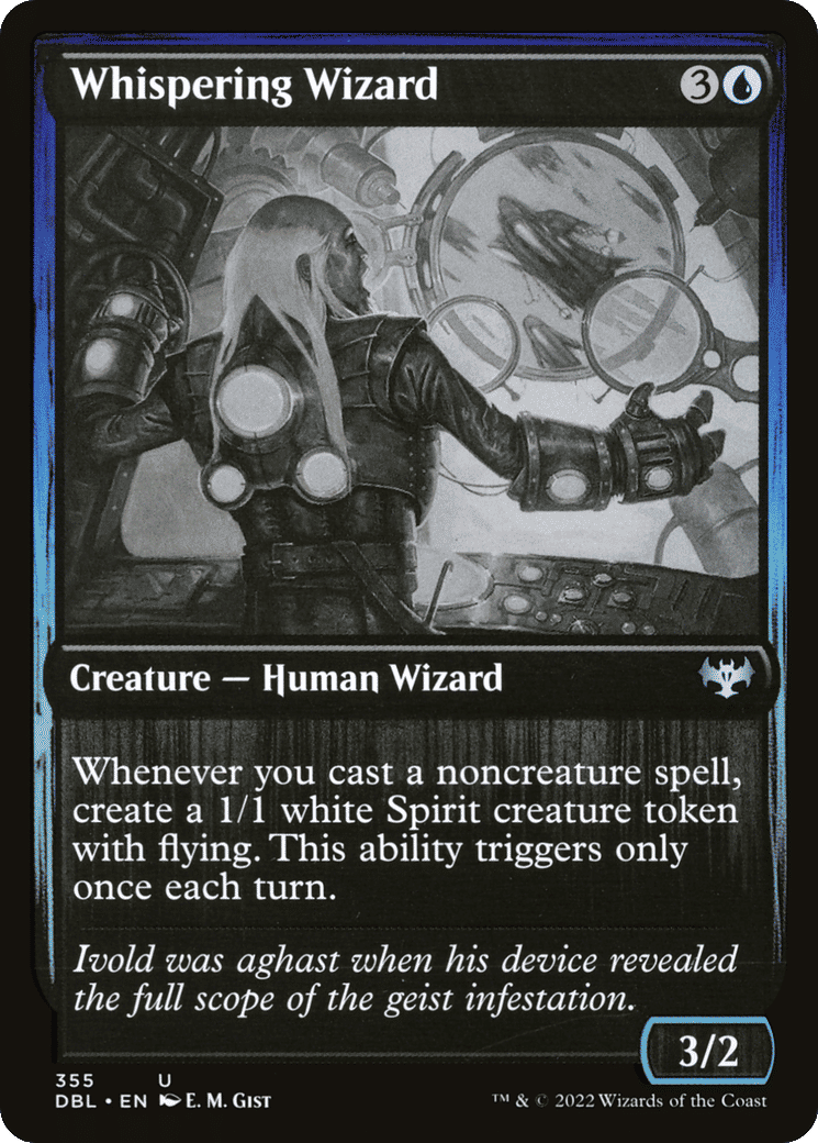 Sorcier chuchotant — Innistrad: Double Feature — Magic: The Gathering