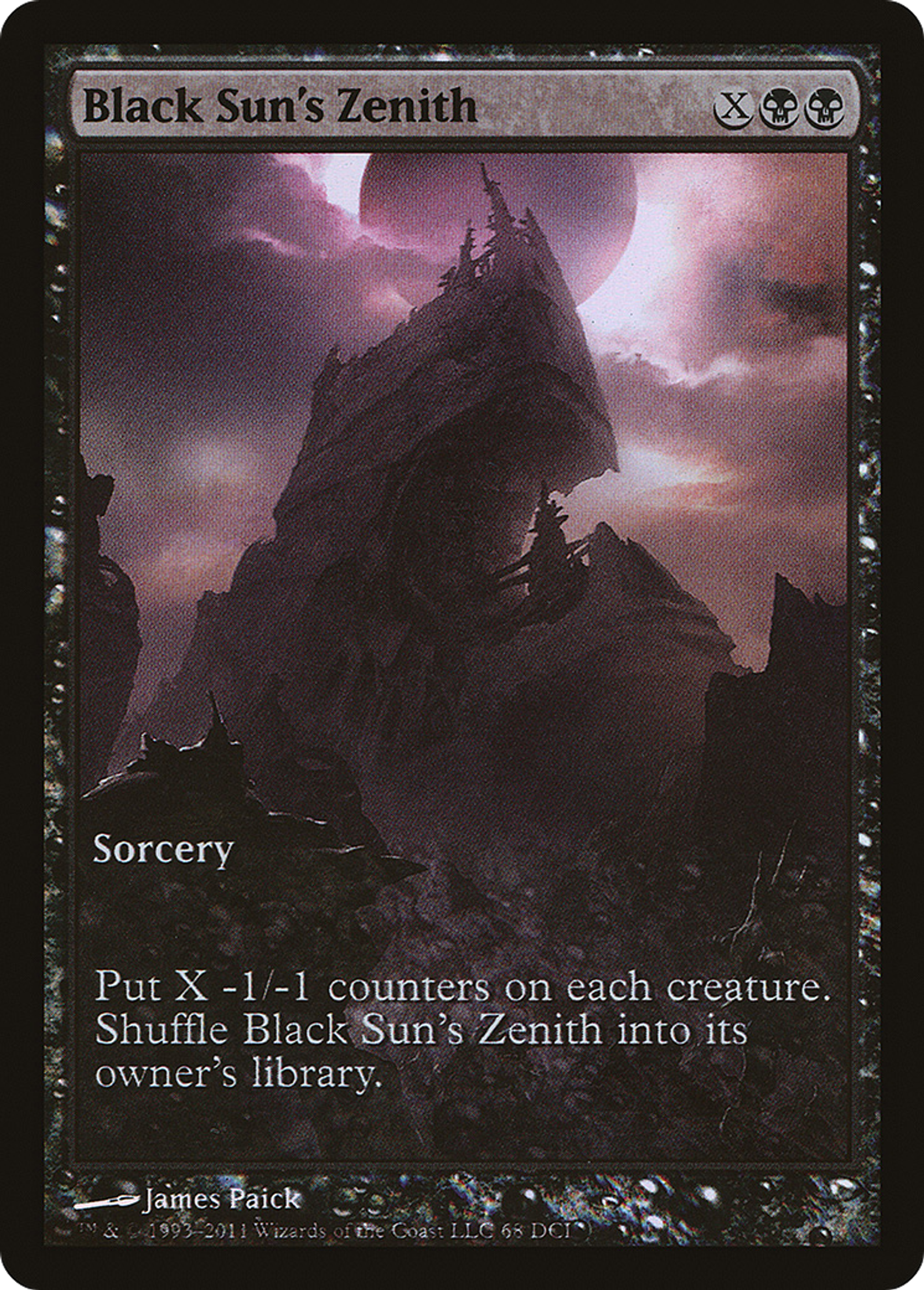 Black Sun's Zenith — DCI Promos — Magic: The Gathering