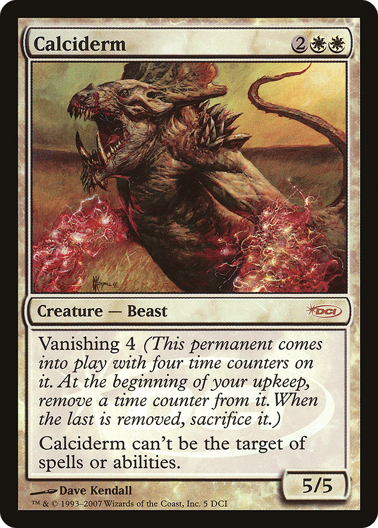 Calciderm — DCI Promos — Magic: The Gathering