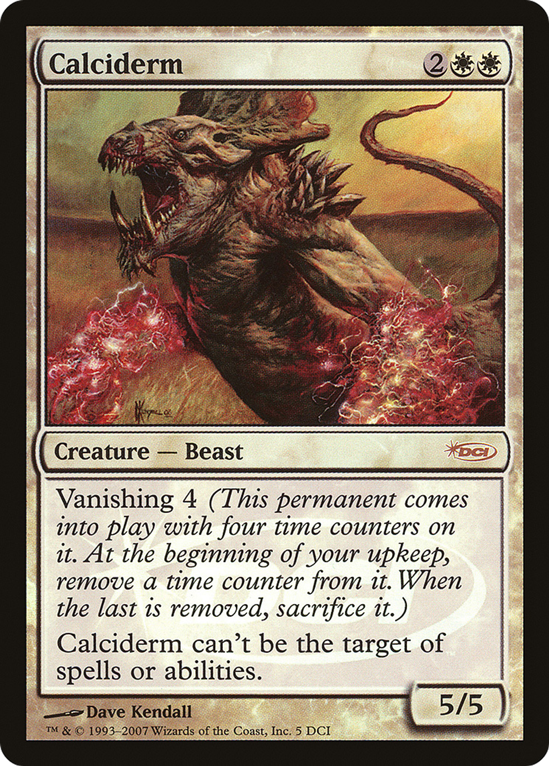 Calciderm — DCI Promos — Magic: The Gathering