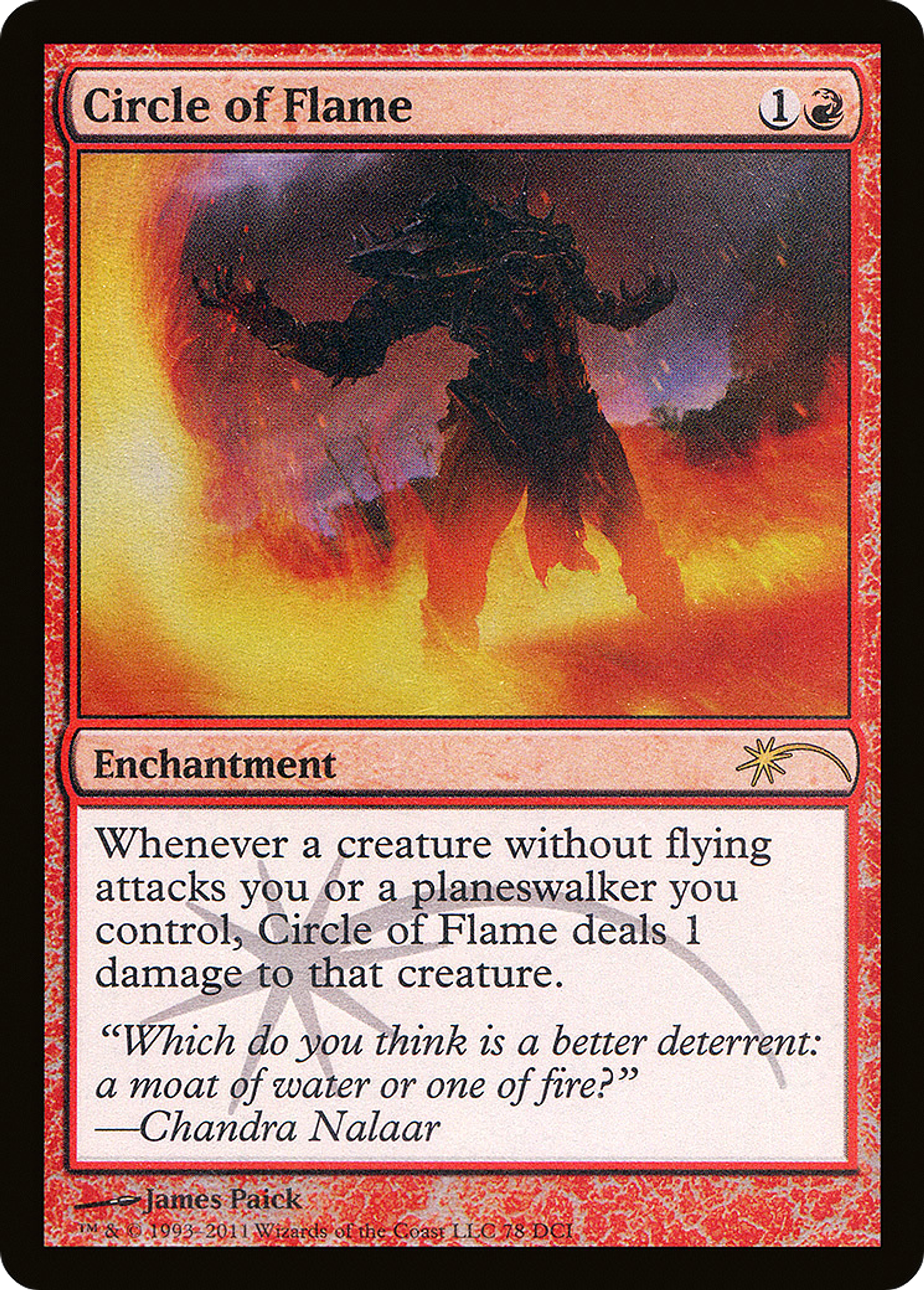 Circle of Flame — DCI Promos — Magic: The Gathering