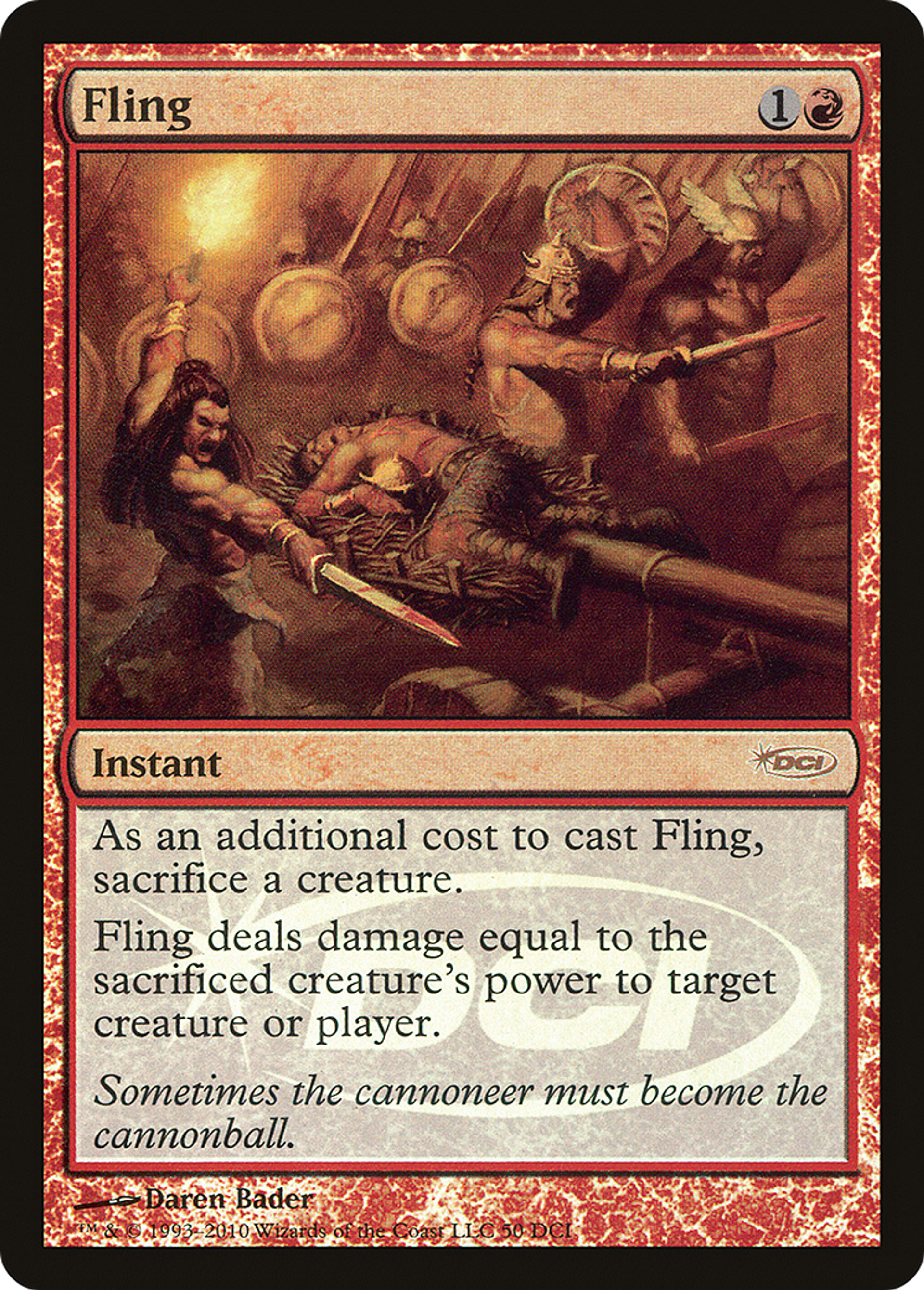 Fling — DCI Promos — Magic: The Gathering
