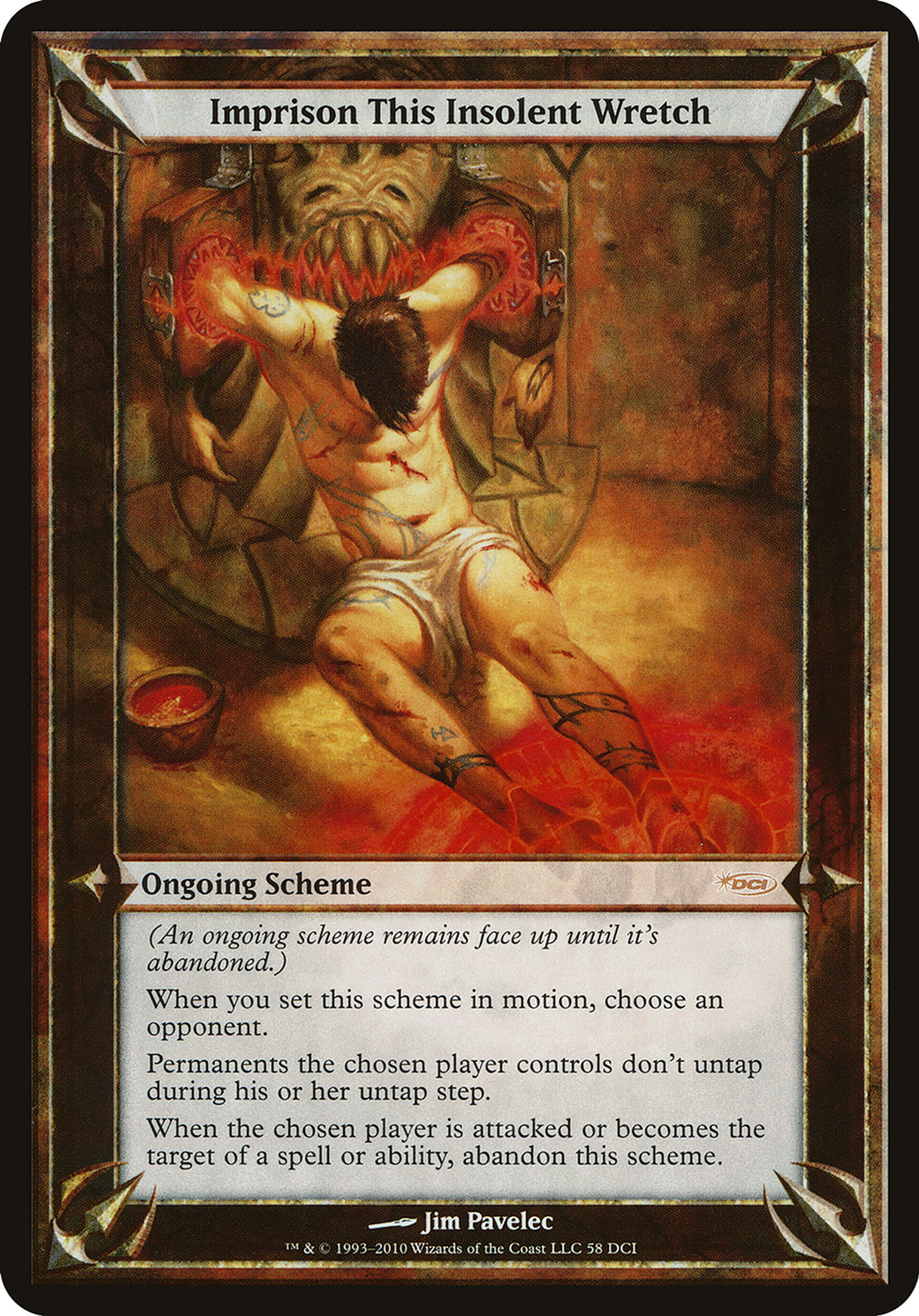 Imprison This Insolent Wretch — DCI Promos — Magic: The Gathering