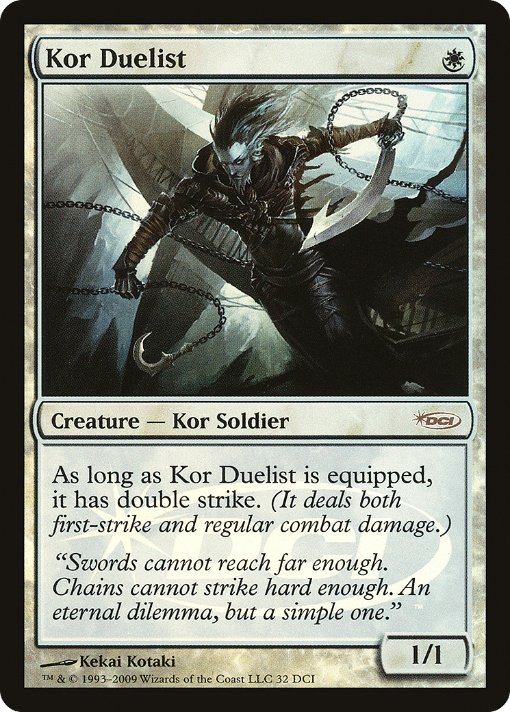 Kor Duelist — DCI Promos — Magic: The Gathering