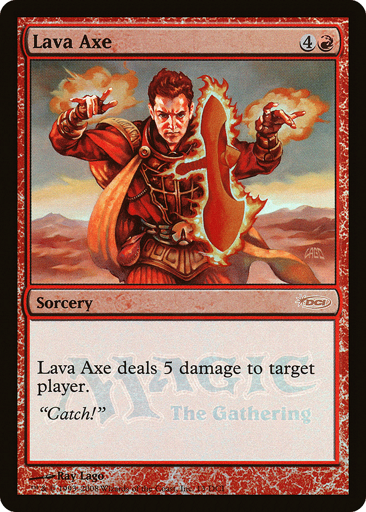 Lava Axe — DCI Promos — Magic: The Gathering