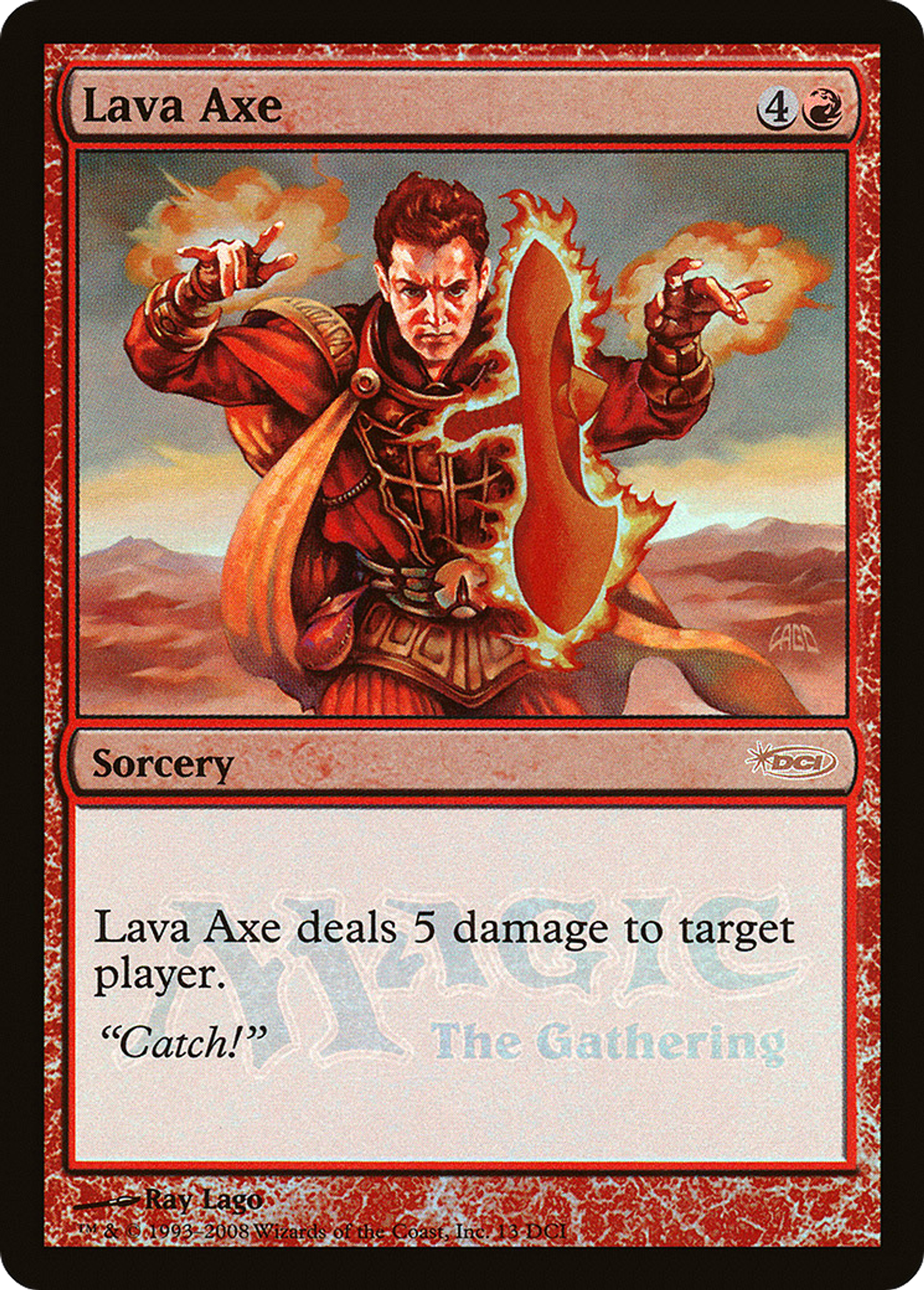 Lava Axe — DCI Promos — Magic: The Gathering