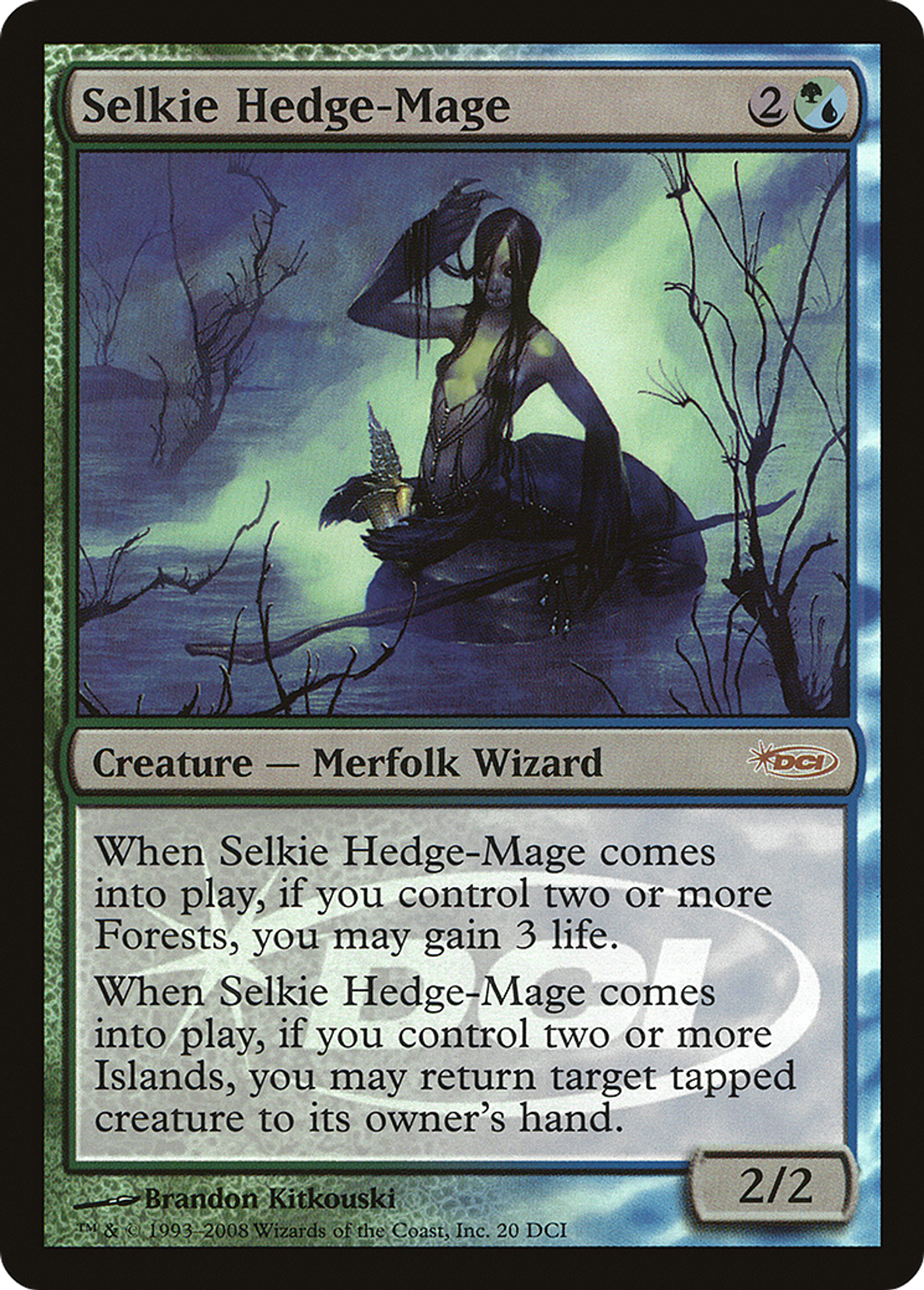 Selkie Hedge-Mage — DCI Promos — Magic: The Gathering