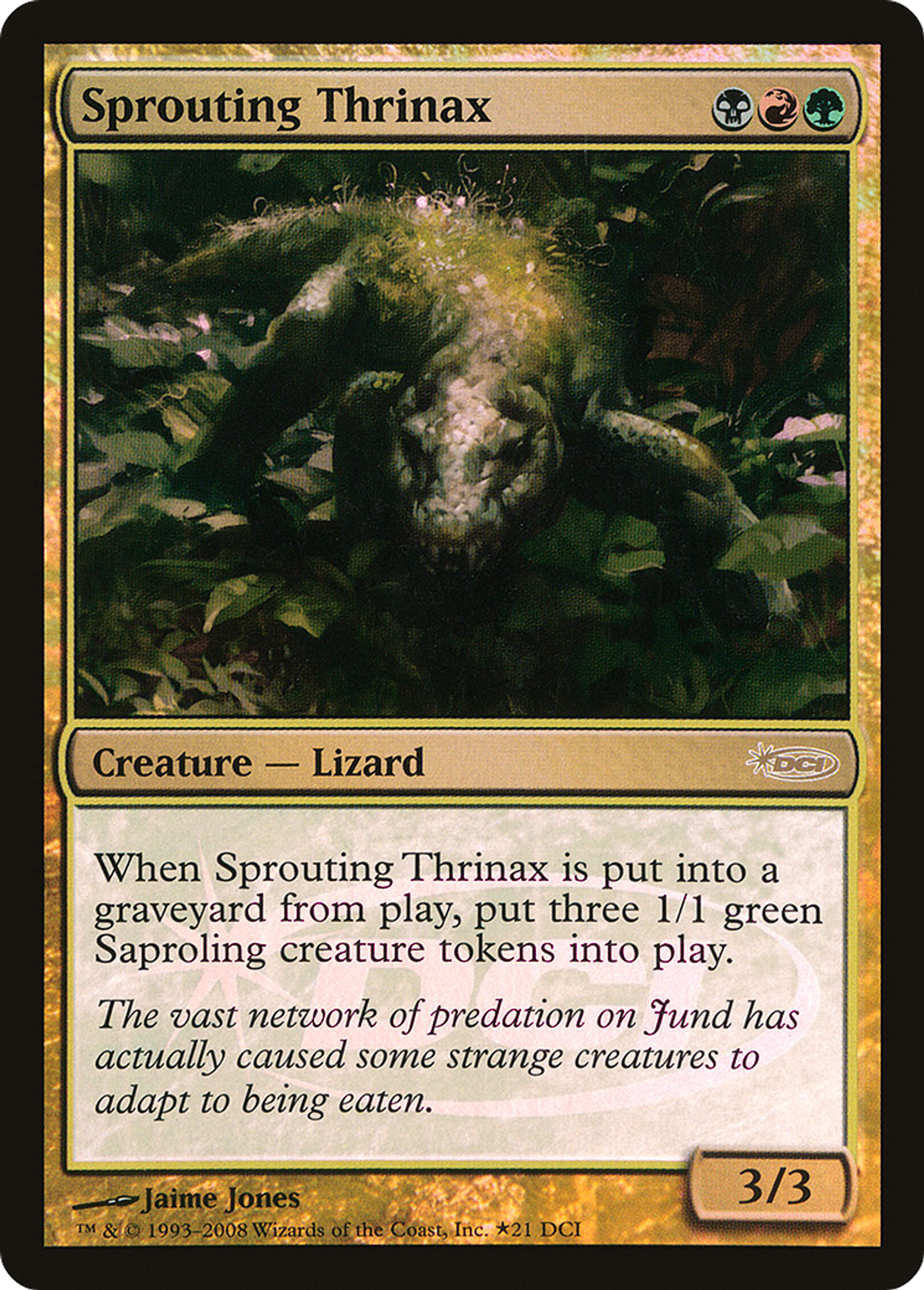 Sprouting Thrinax — DCI Promos — Magic: The Gathering