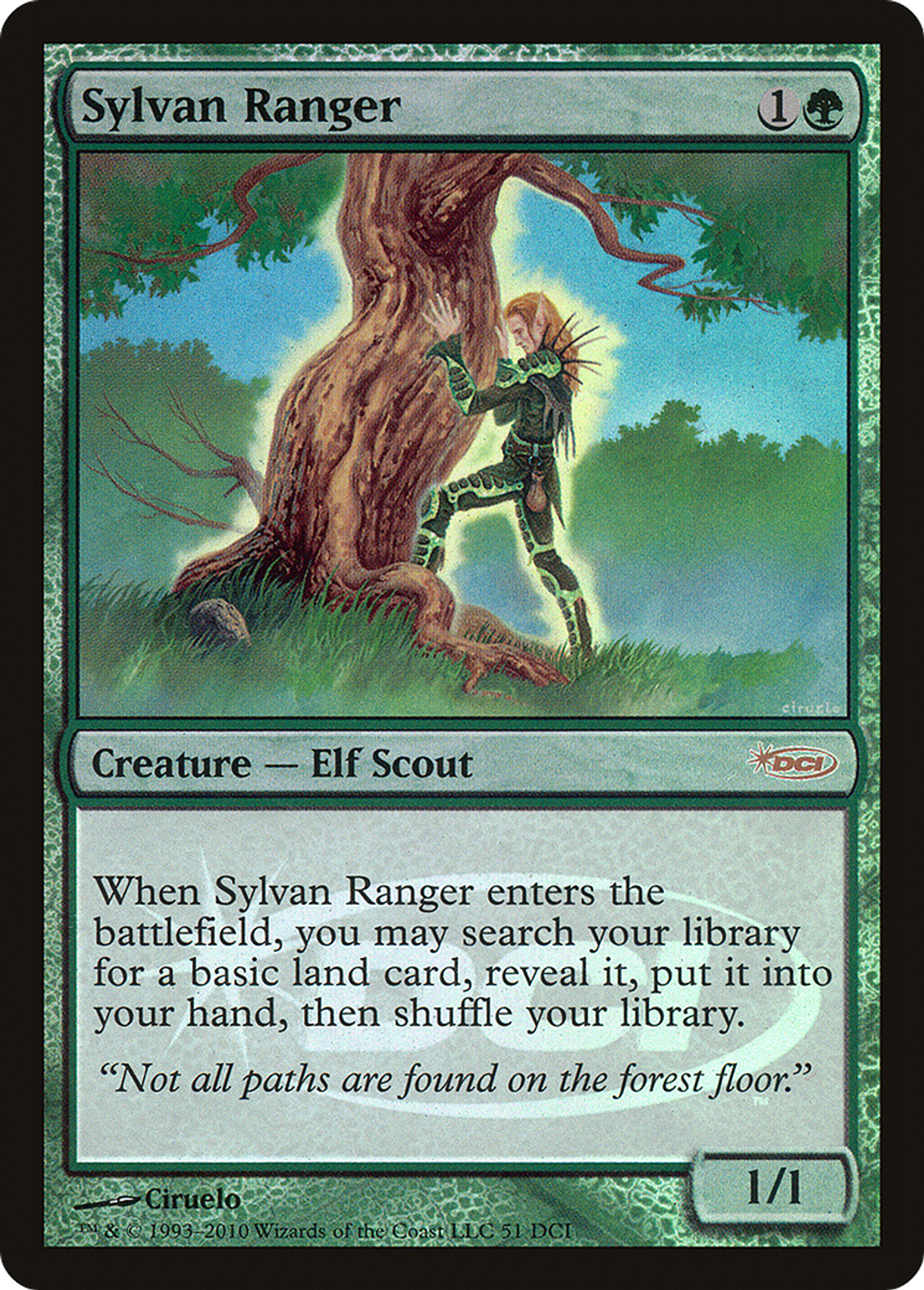 Sylvan Ranger — DCI Promos — Magic: The Gathering