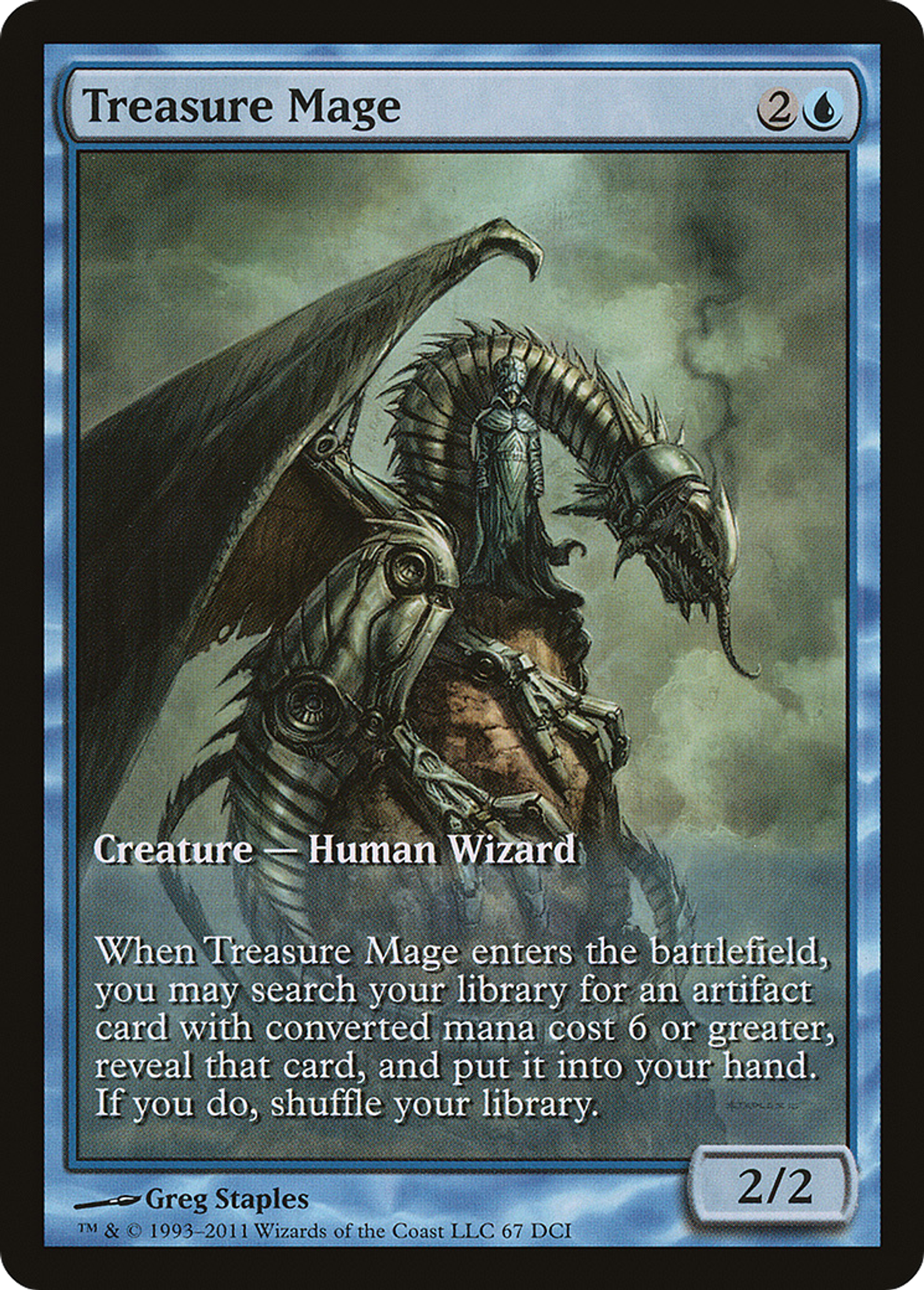Treasure Mage — DCI Promos — Magic: The Gathering