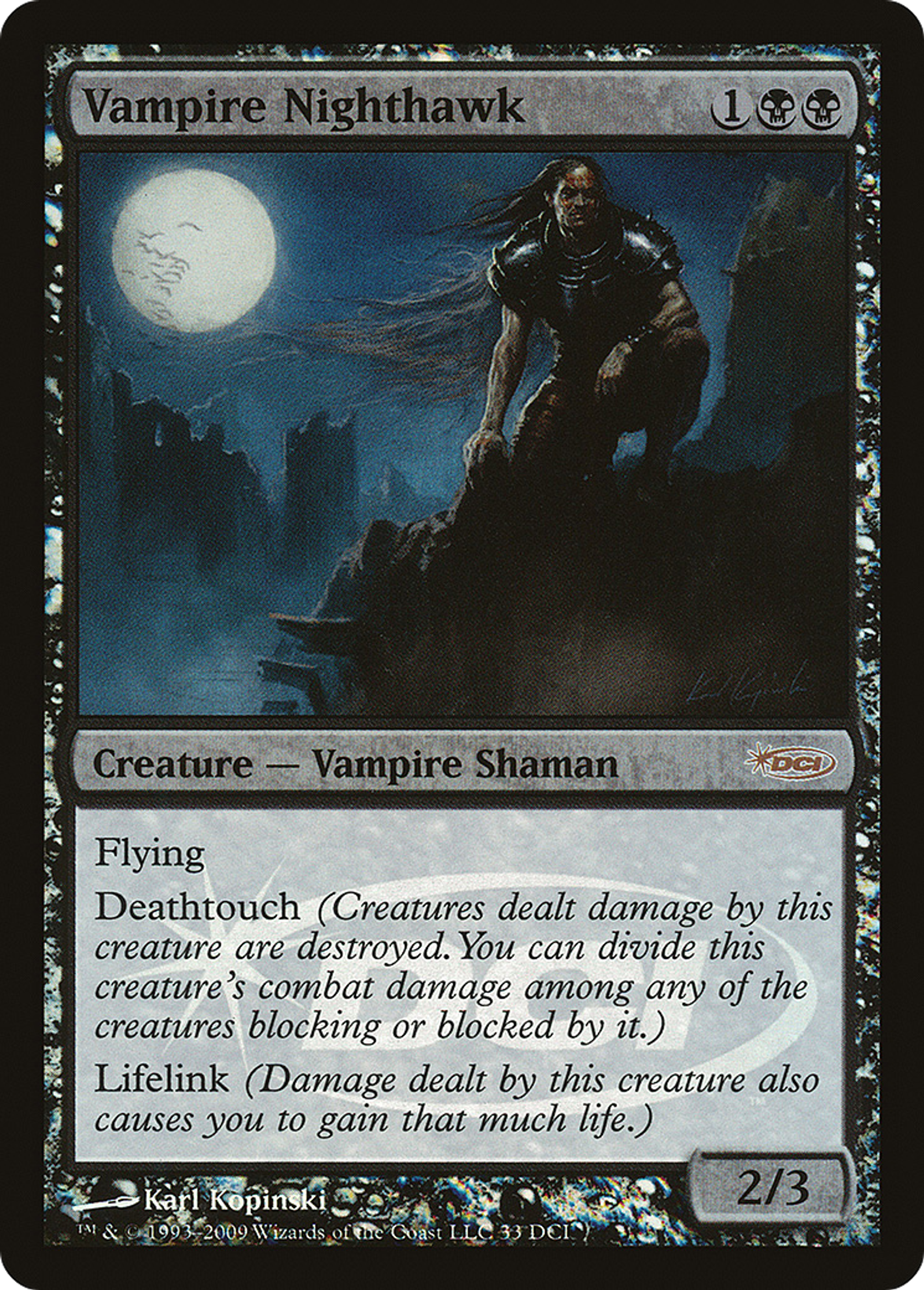 Vampire Nighthawk — DCI Promos — Magic: The Gathering