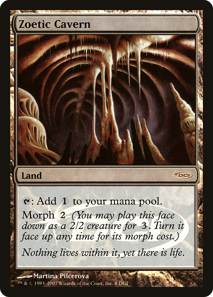 Zoetic Cavern — DCI Promos — Magic: The Gathering