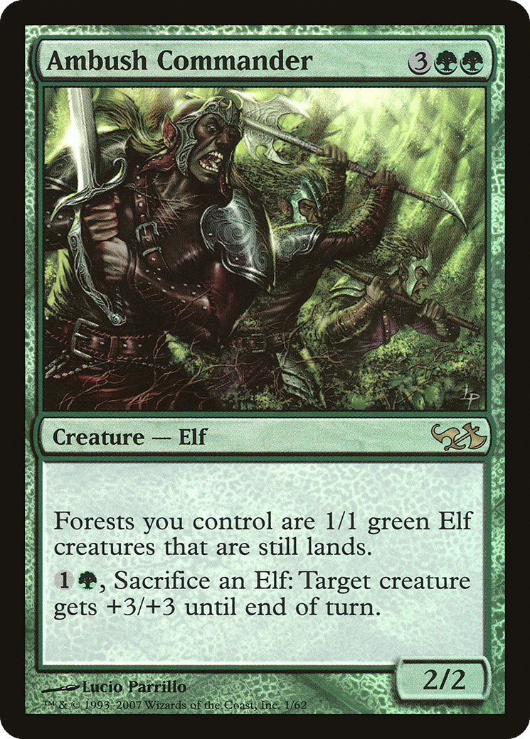 Ambush Commander — Duel Decks: Elves vs. Goblins — Magic: The Gathering
