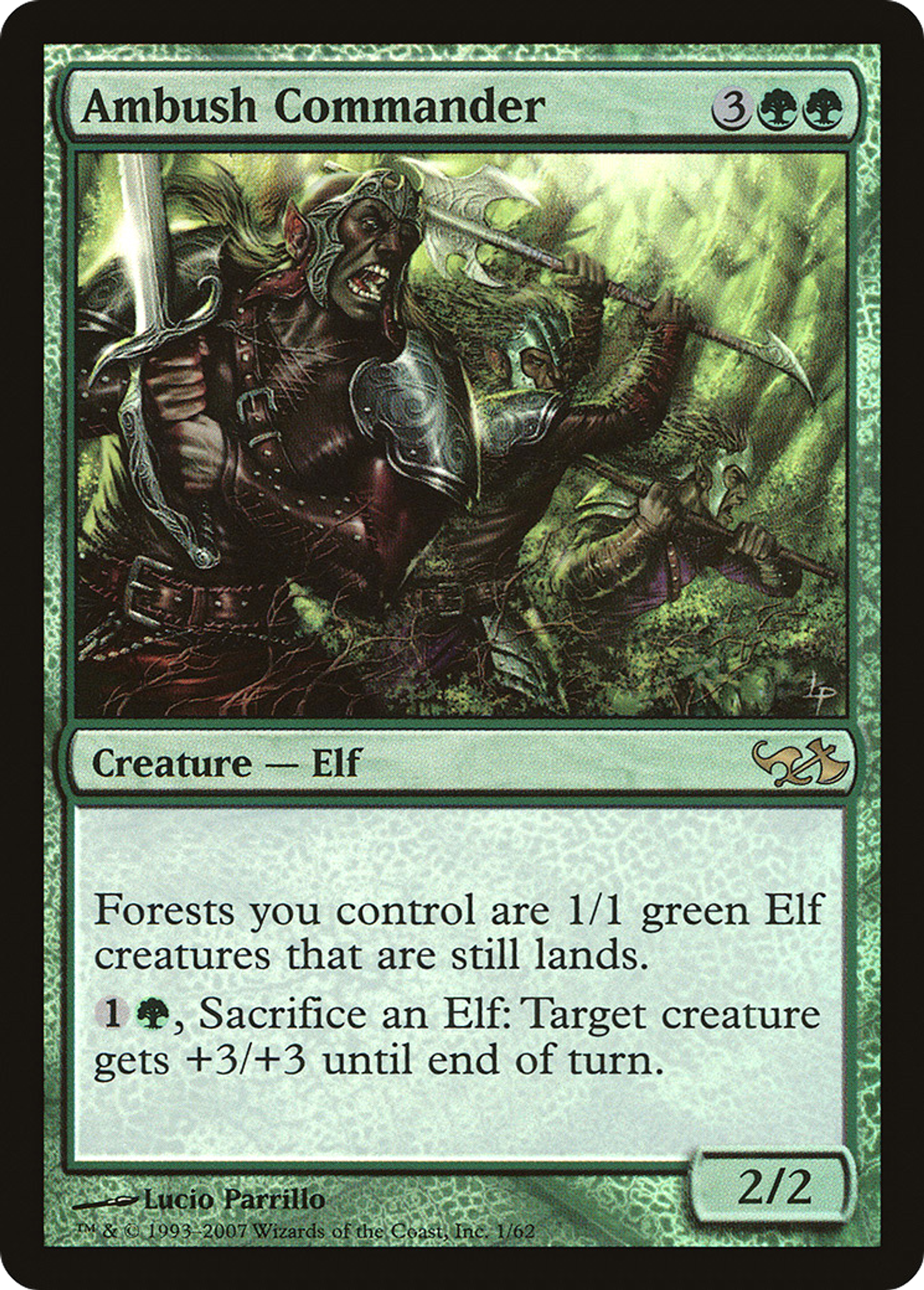 Ambush Commander — Duel Decks: Elves vs. Goblins — Magic: The Gathering