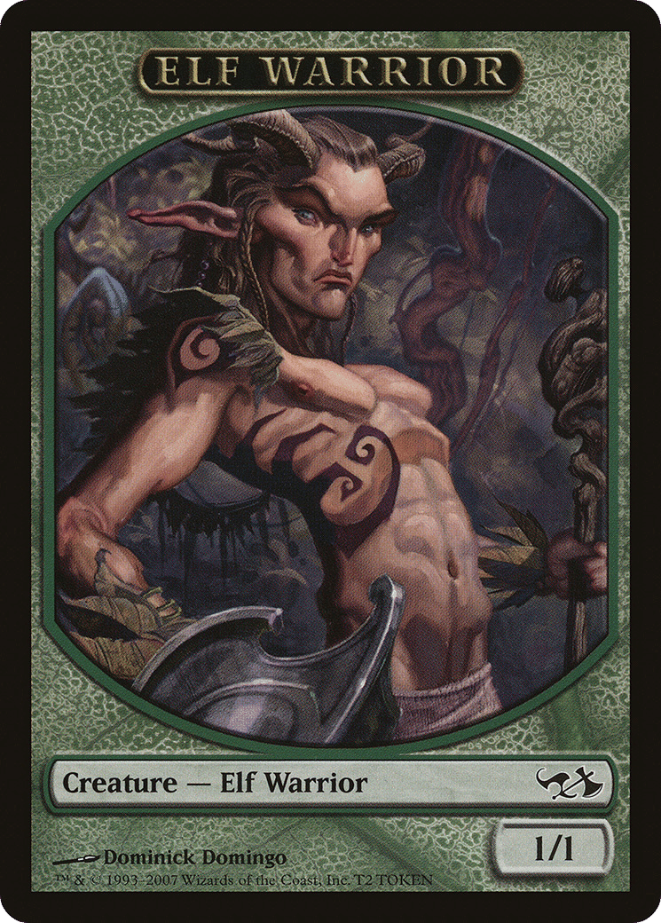 Elf Warrior — Duel Decks: Elves vs. Goblins — Magic: The Gathering