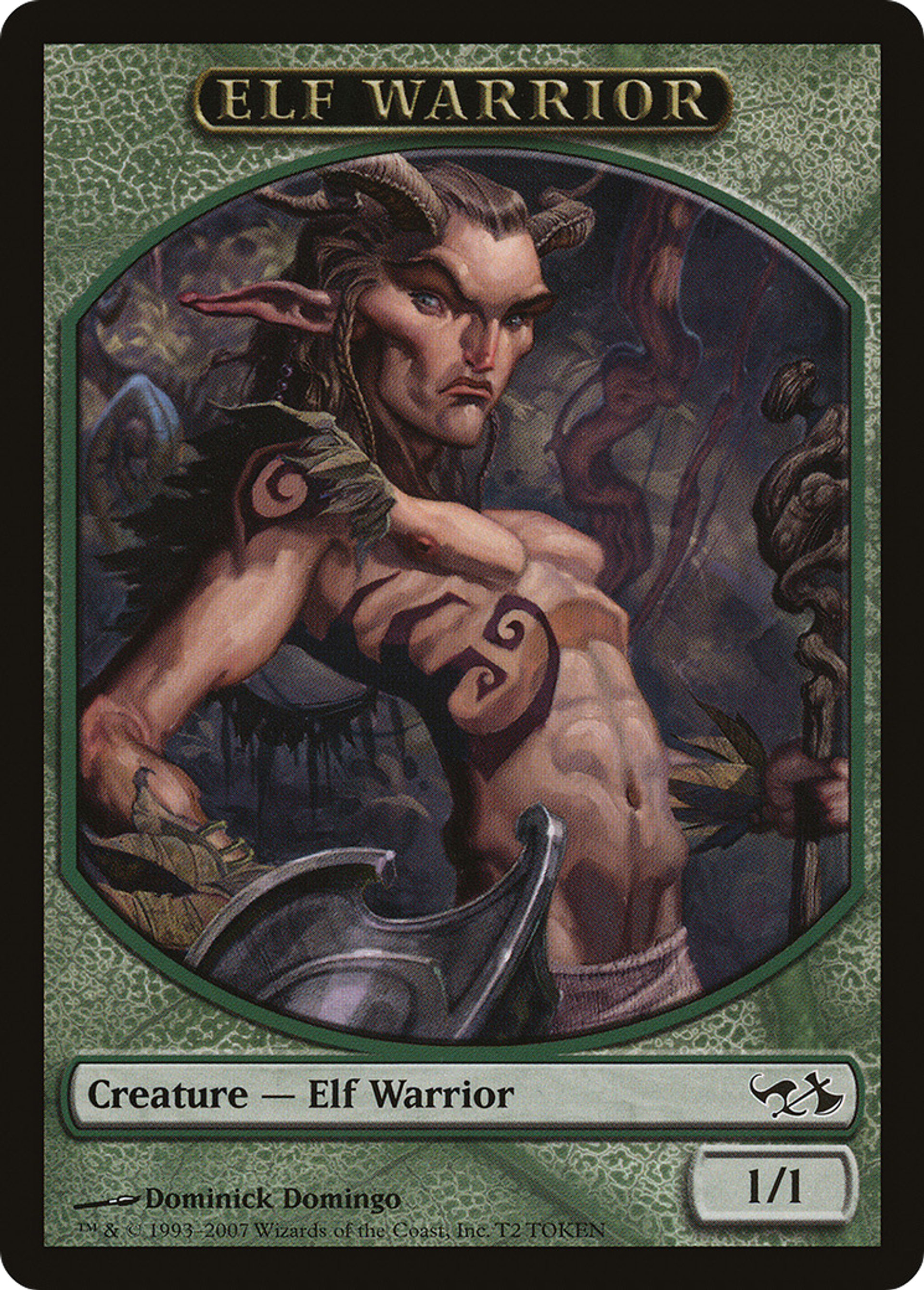 Elf Warrior — Duel Decks: Elves vs. Goblins — Magic: The Gathering