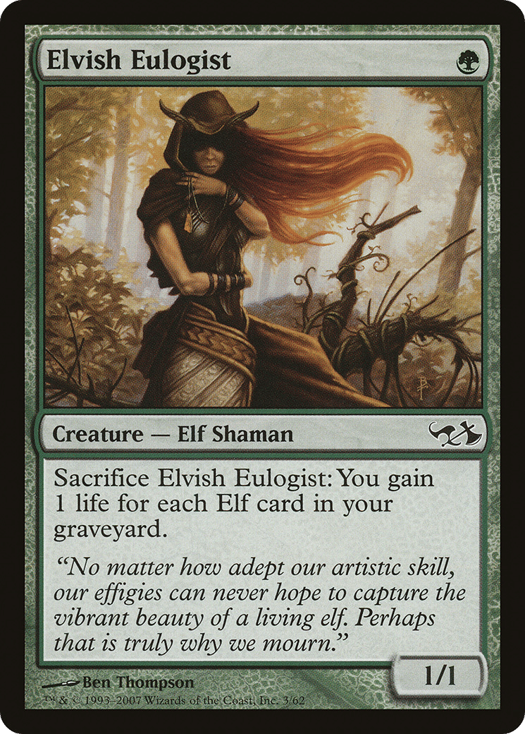 Elvish Eulogist — Duel Decks: Elves vs. Goblins — Magic: The Gathering