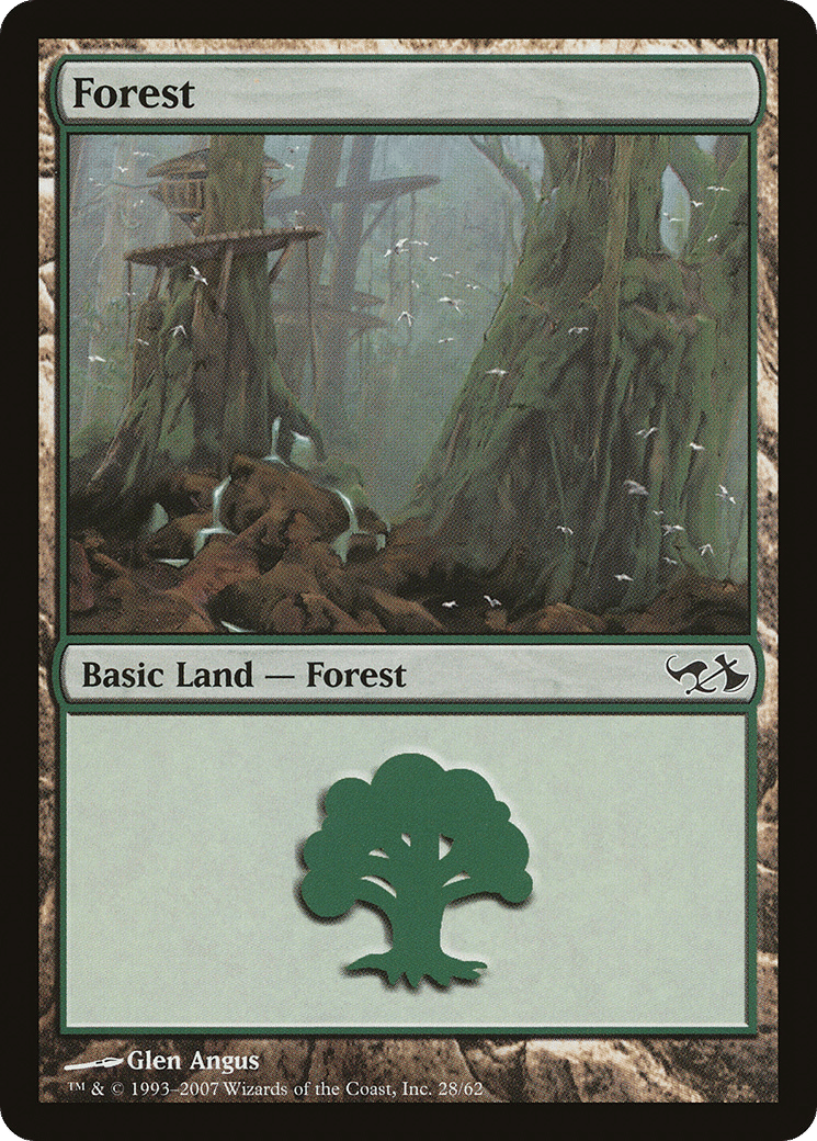 Forest — Duel Decks: Elves vs. Goblins — Magic: The Gathering