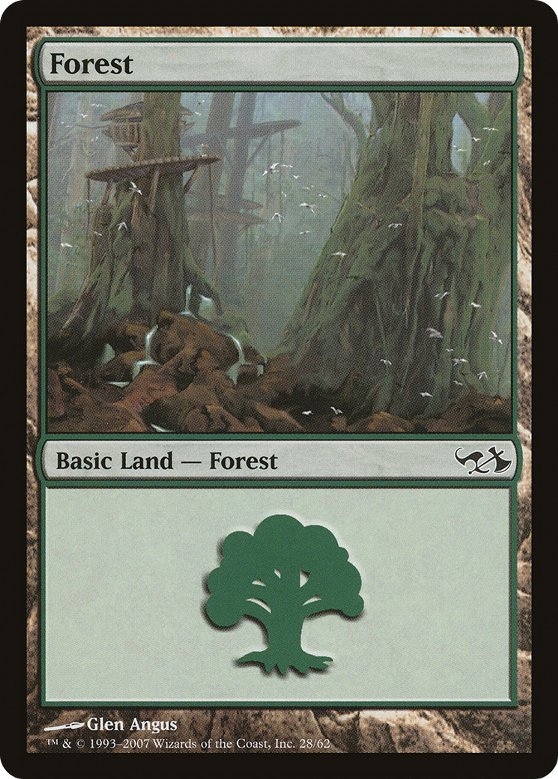 Forest — Duel Decks: Elves vs. Goblins — Magic: The Gathering