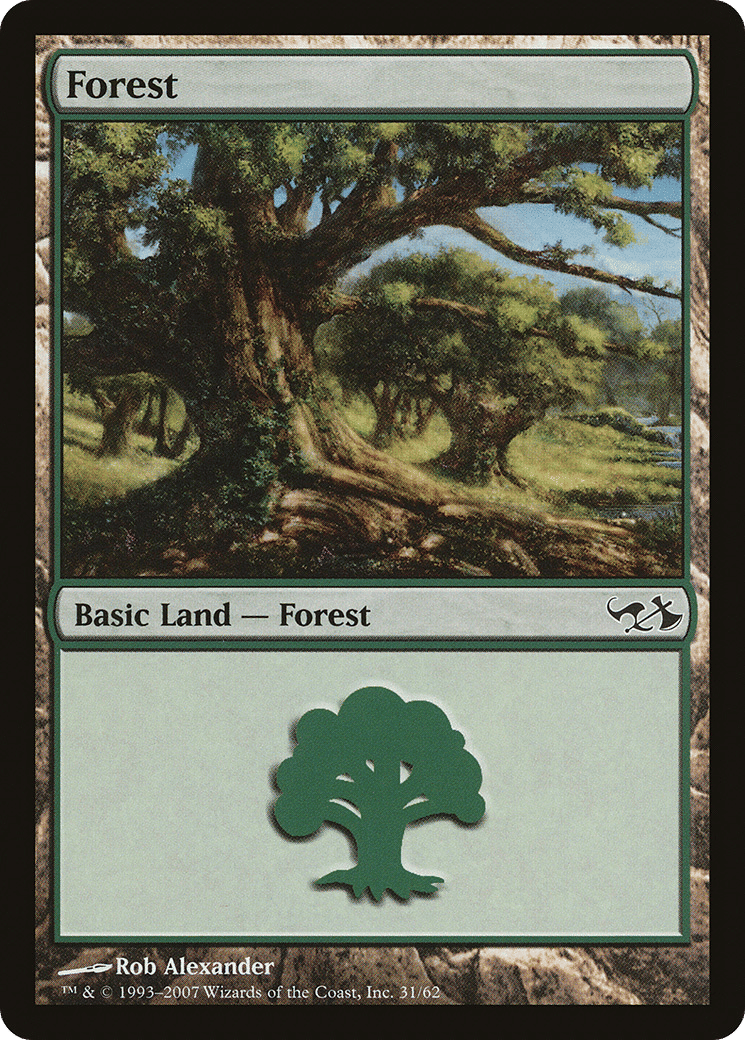 Forest — Duel Decks: Elves vs. Goblins — Magic: The Gathering