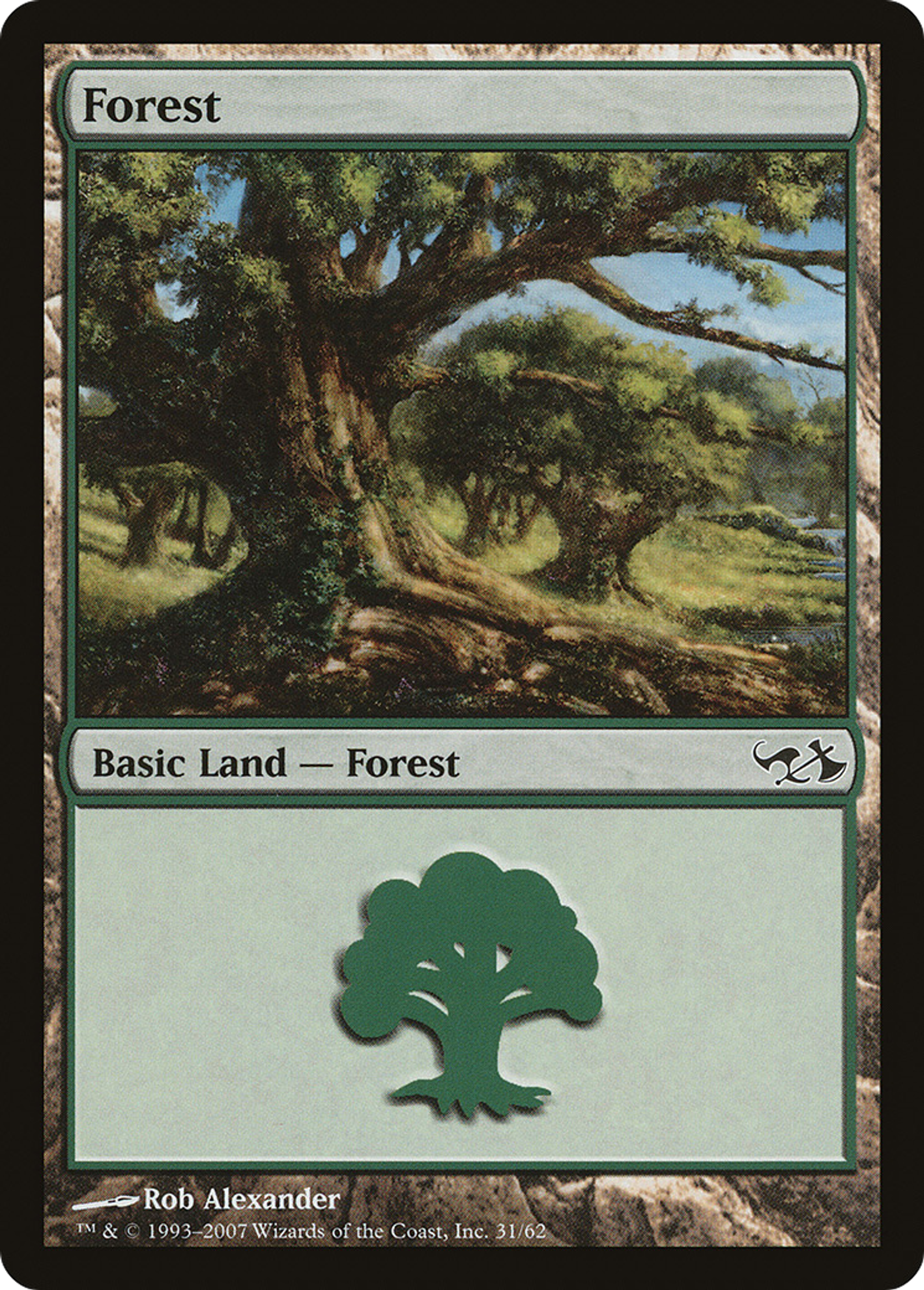 Forest — Duel Decks: Elves vs. Goblins — Magic: The Gathering