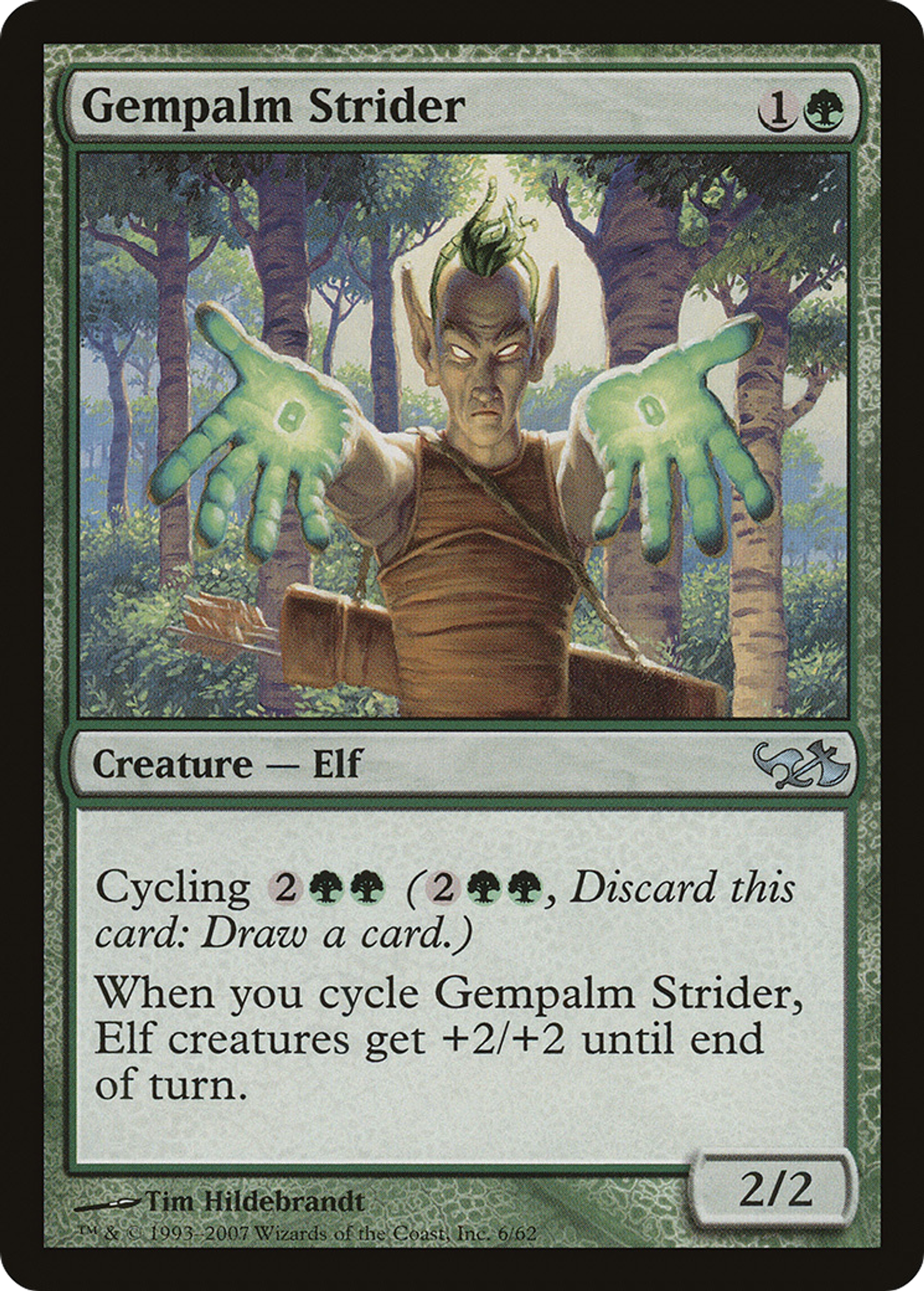Gempalm Strider — Duel Decks: Elves vs. Goblins — Magic: The Gathering