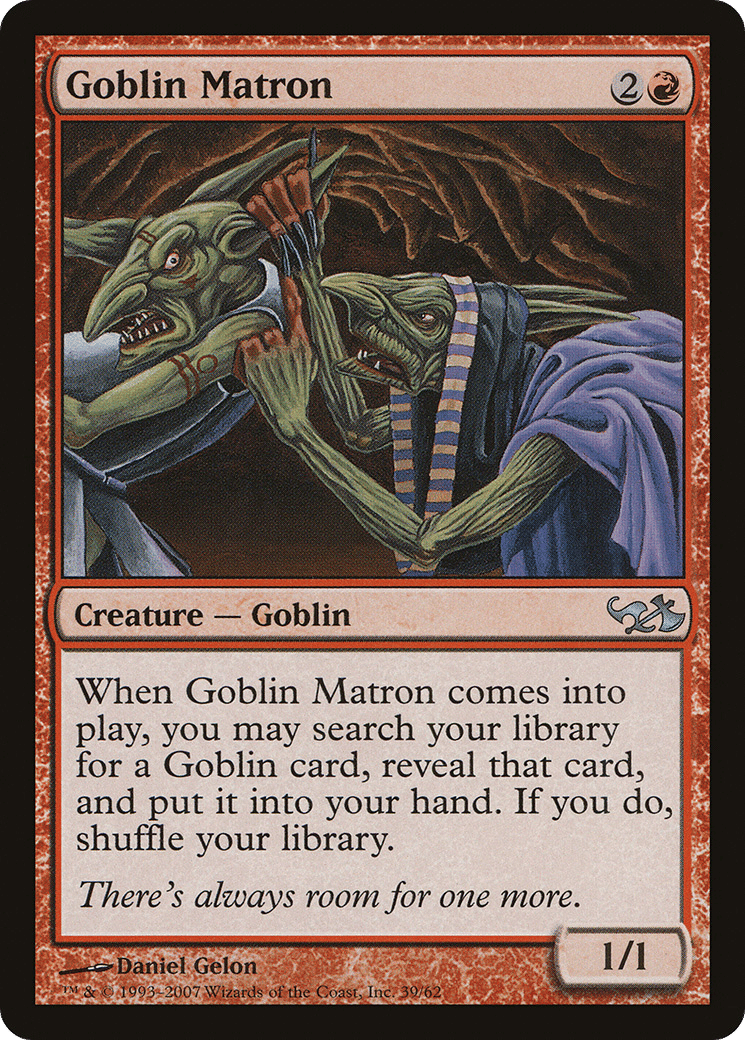 Goblin Matron — Duel Decks: Elves vs. Goblins — Magic: The Gathering