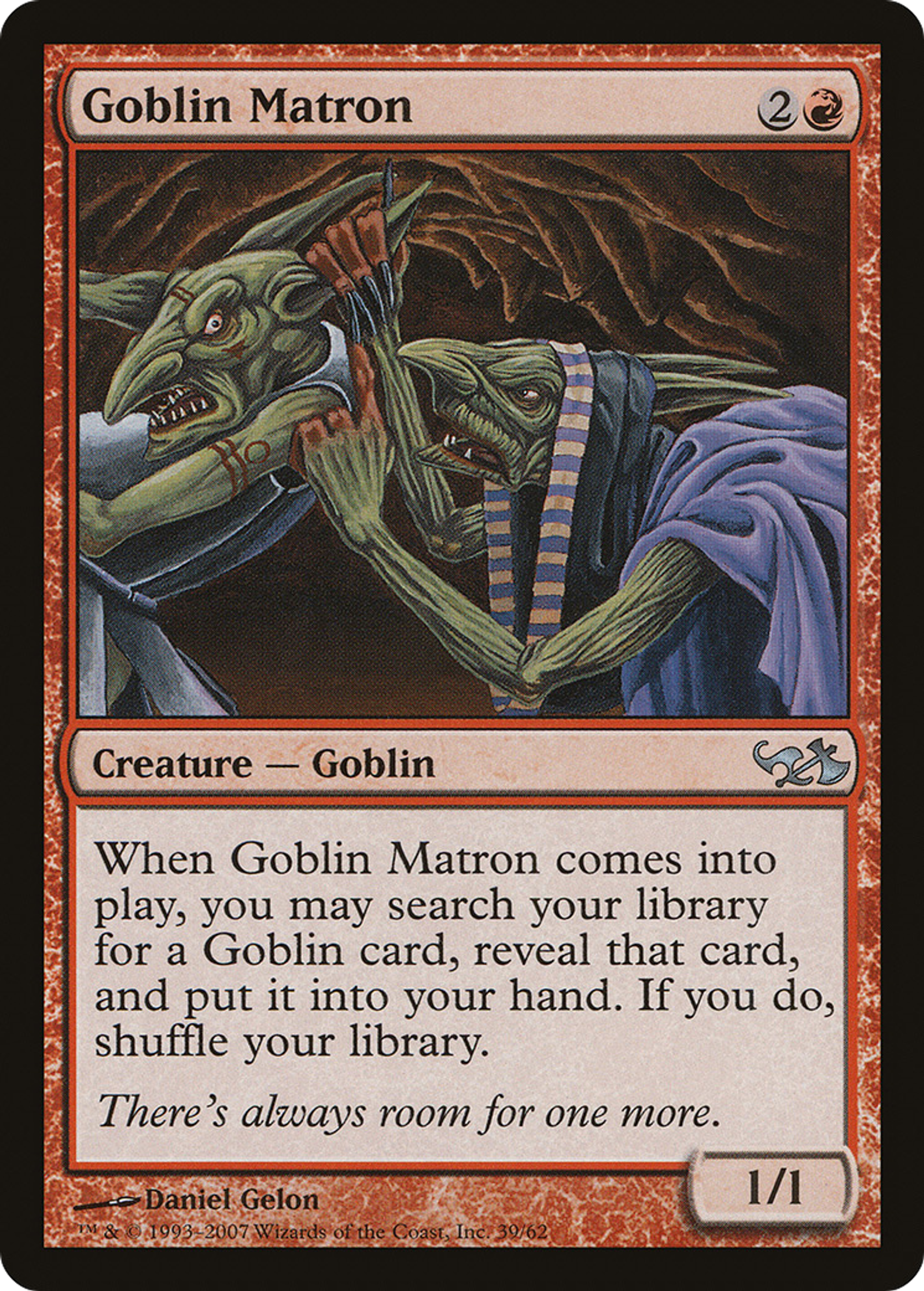 Goblin Matron — Duel Decks: Elves vs. Goblins — Magic: The Gathering