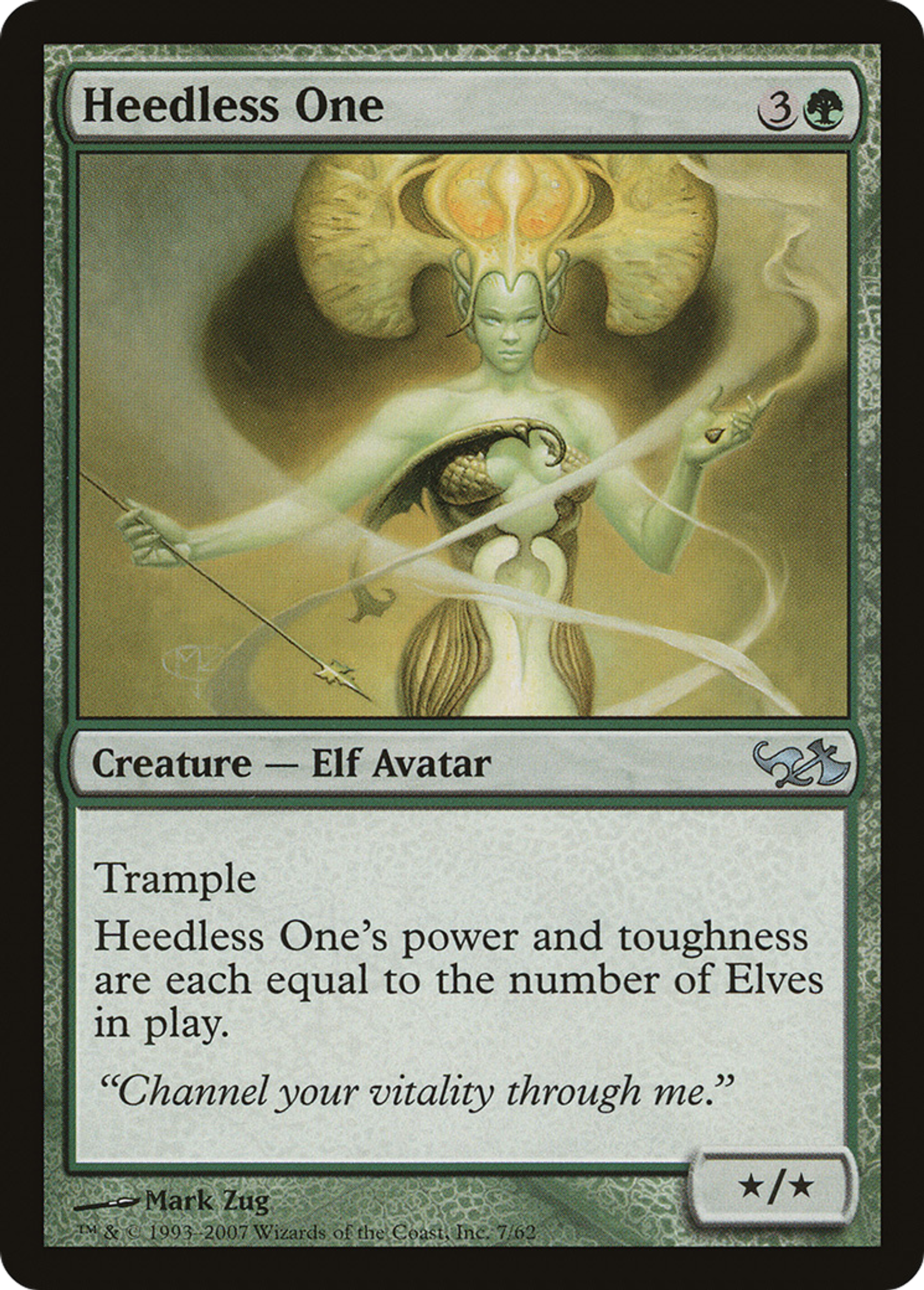 Heedless One — Duel Decks: Elves vs. Goblins — Magic: The Gathering