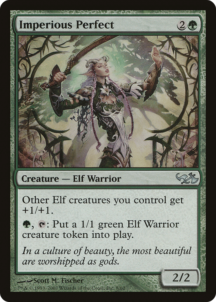 Imperious Perfect — Duel Decks: Elves vs. Goblins — Magic: The Gathering