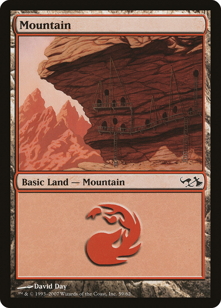 Mountain — Duel Decks: Elves vs. Goblins — Magic: The Gathering