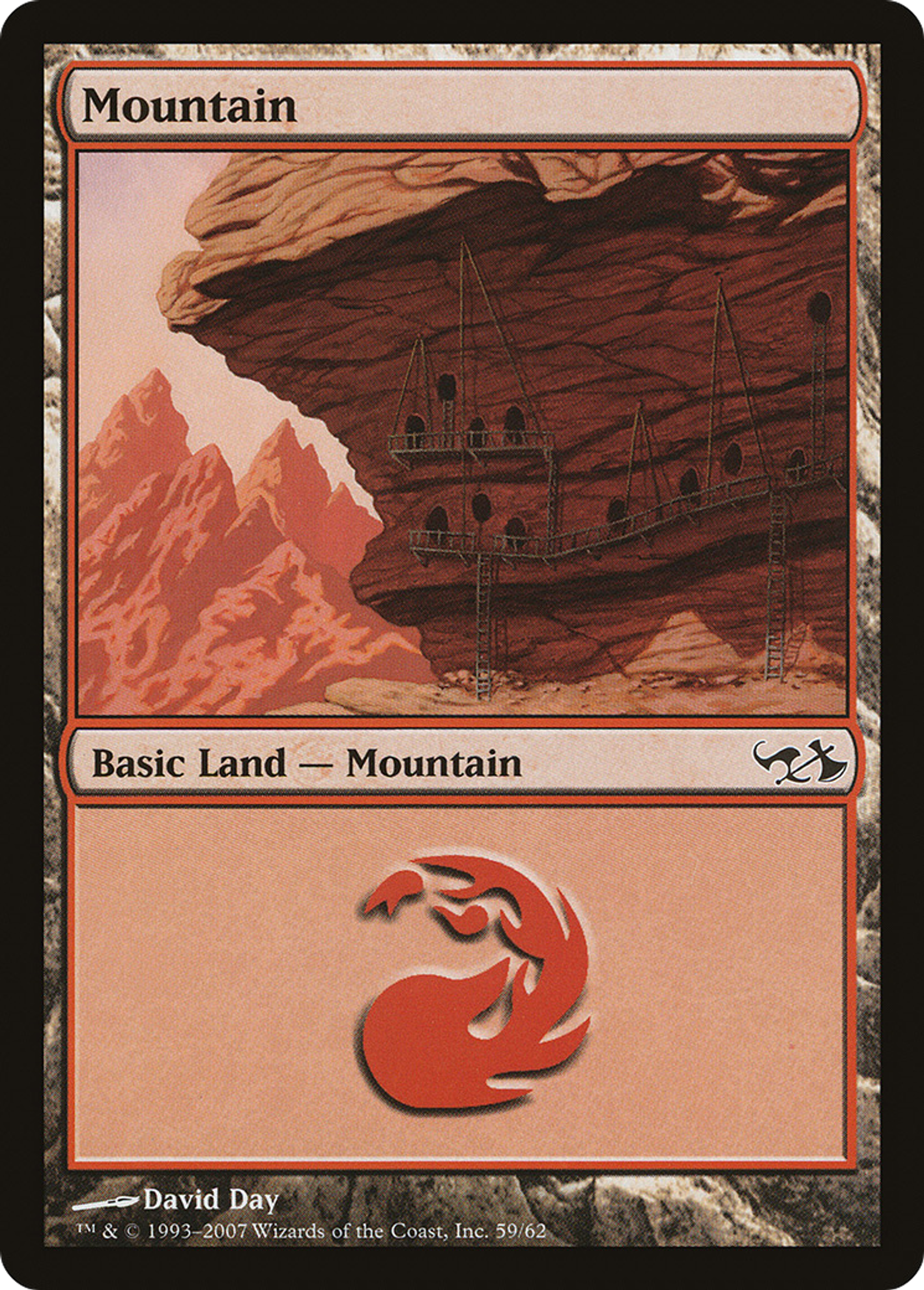 Mountain — Duel Decks: Elves vs. Goblins — Magic: The Gathering