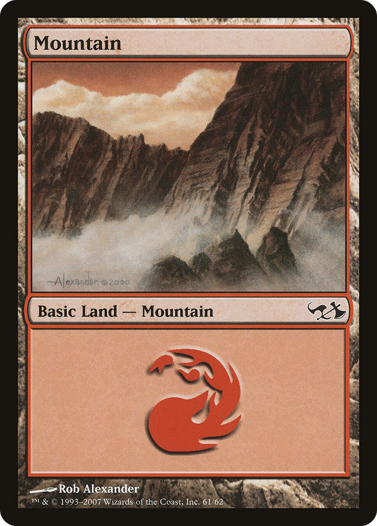 Mountain — Duel Decks: Elves vs. Goblins — Magic: The Gathering