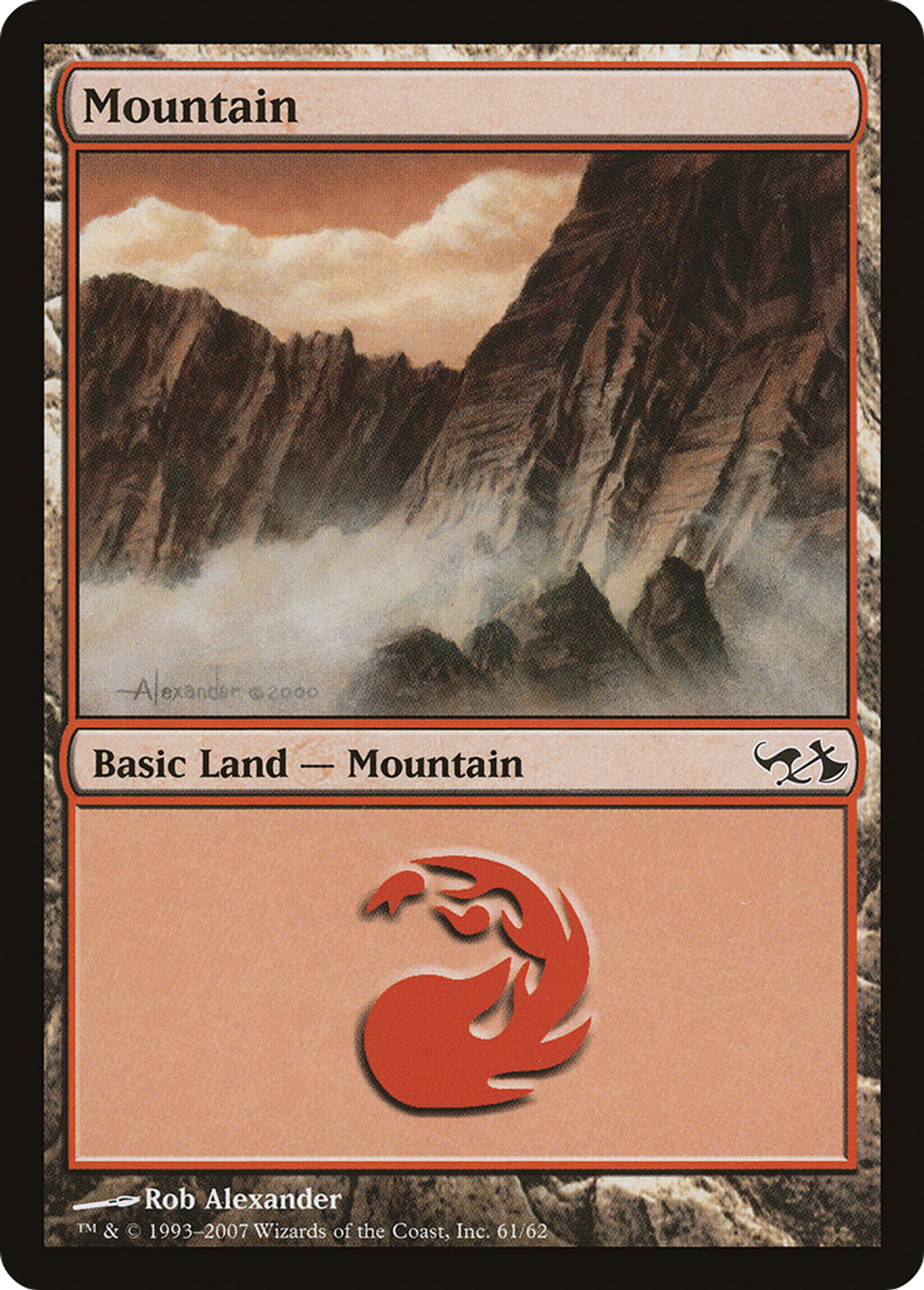 Mountain — Duel Decks: Elves vs. Goblins — Magic: The Gathering