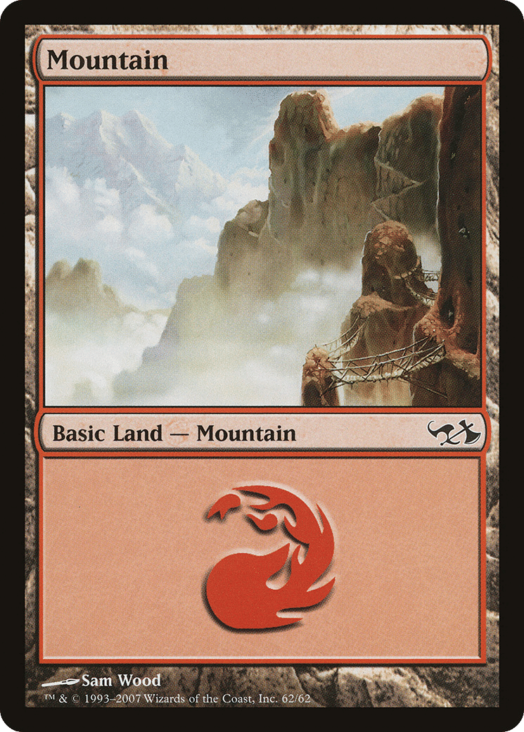 Mountain — Duel Decks: Elves vs. Goblins — Magic: The Gathering