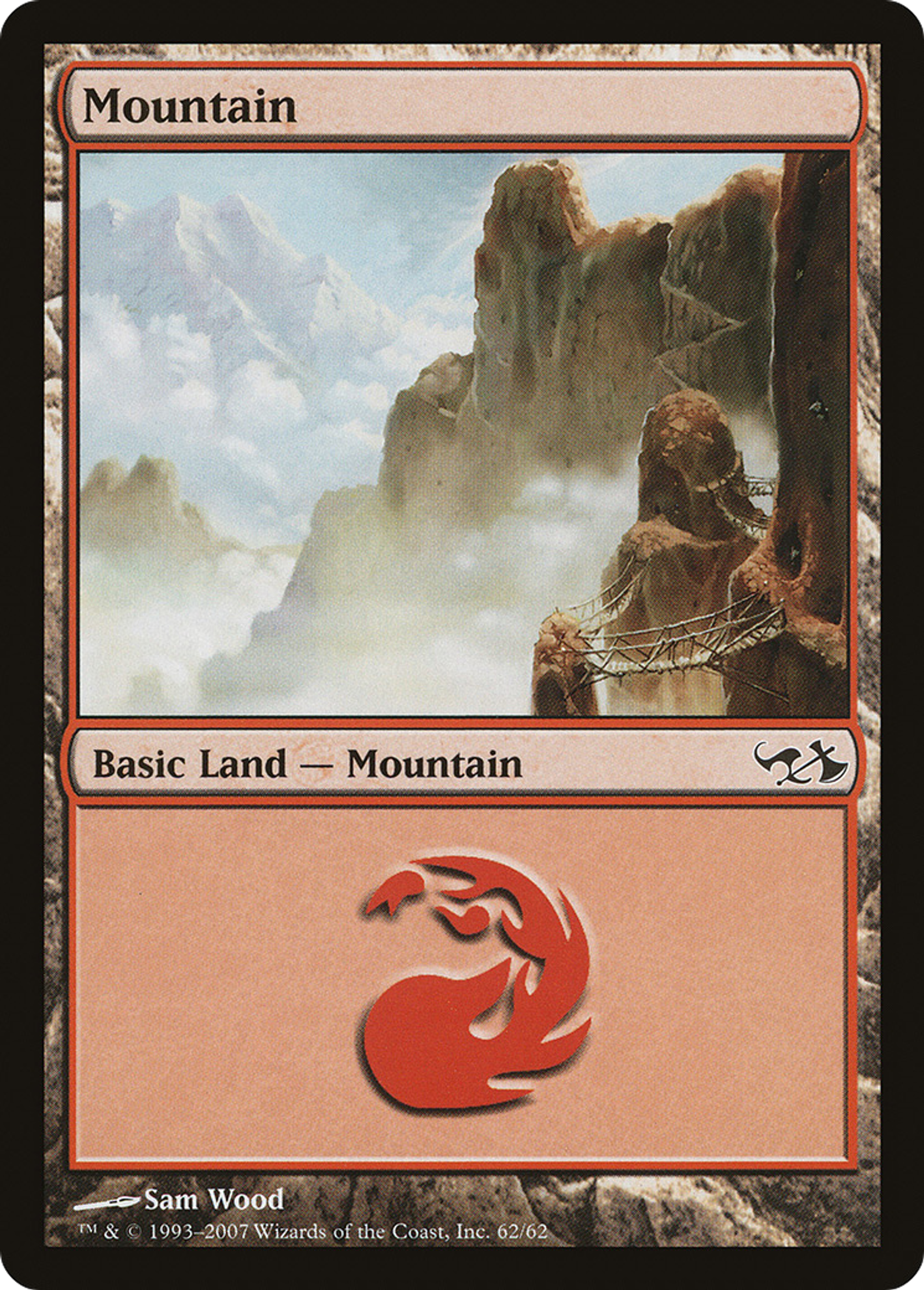 Mountain — Duel Decks: Elves vs. Goblins — Magic: The Gathering
