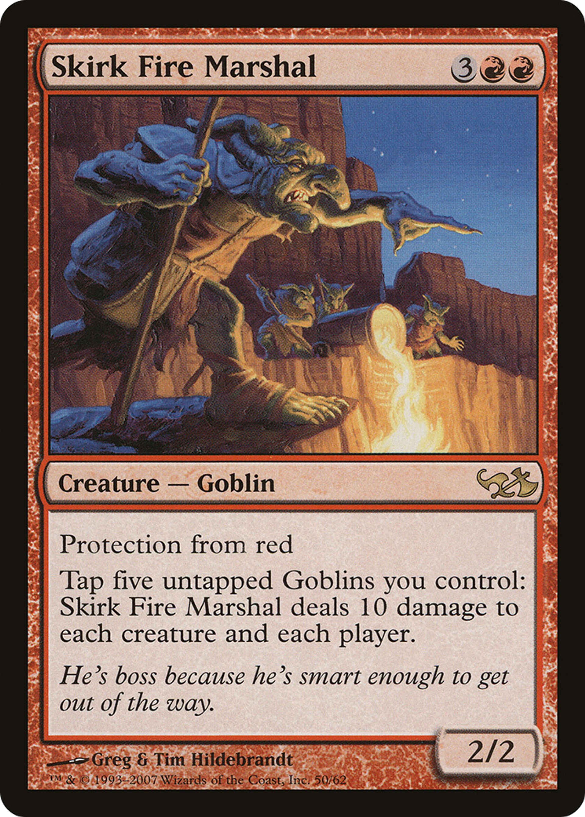 Skirk Fire Marshal — Duel Decks: Elves vs. Goblins — Magic: The Gathering