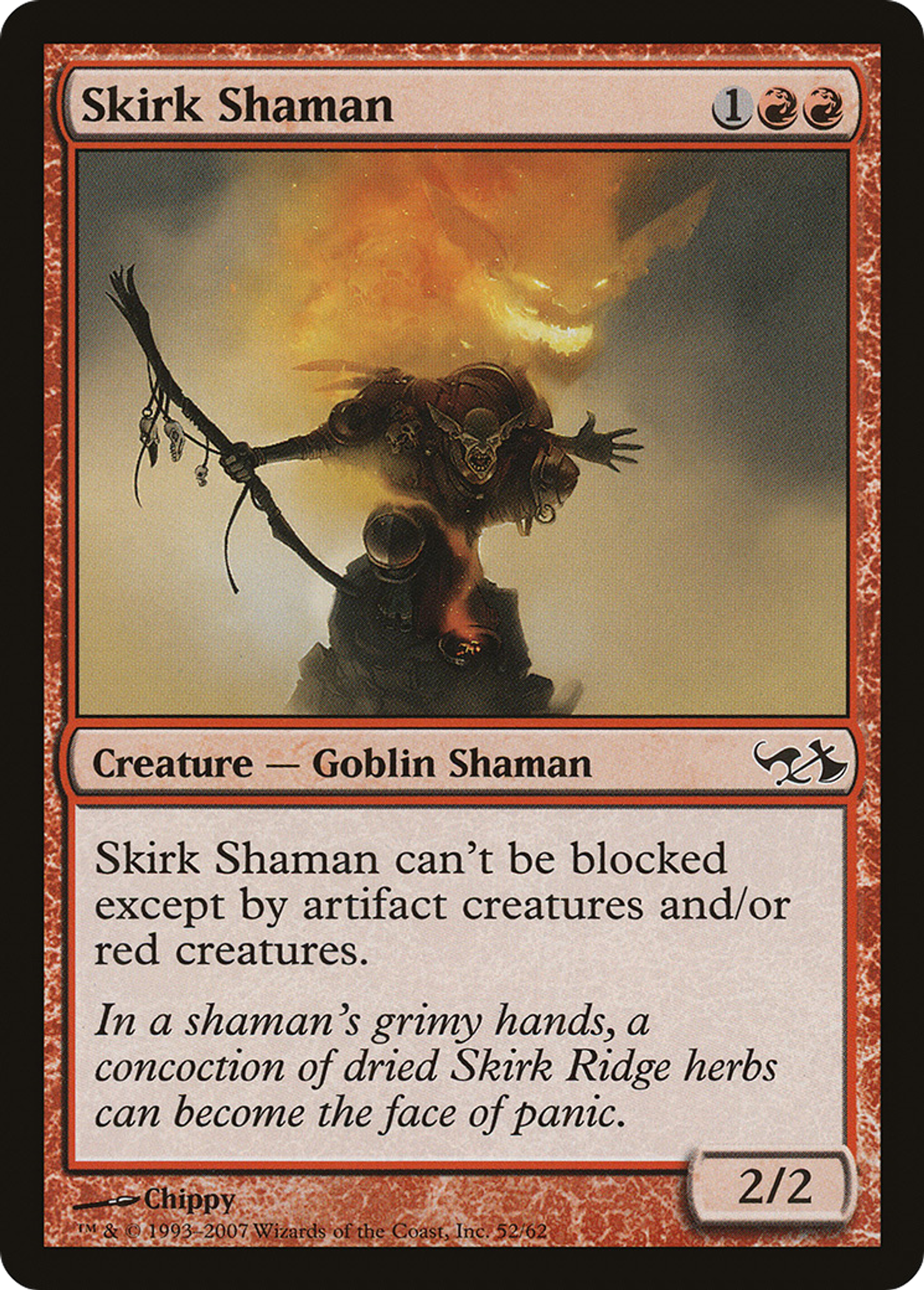 Skirk Shaman — Duel Decks: Elves vs. Goblins — Magic: The Gathering