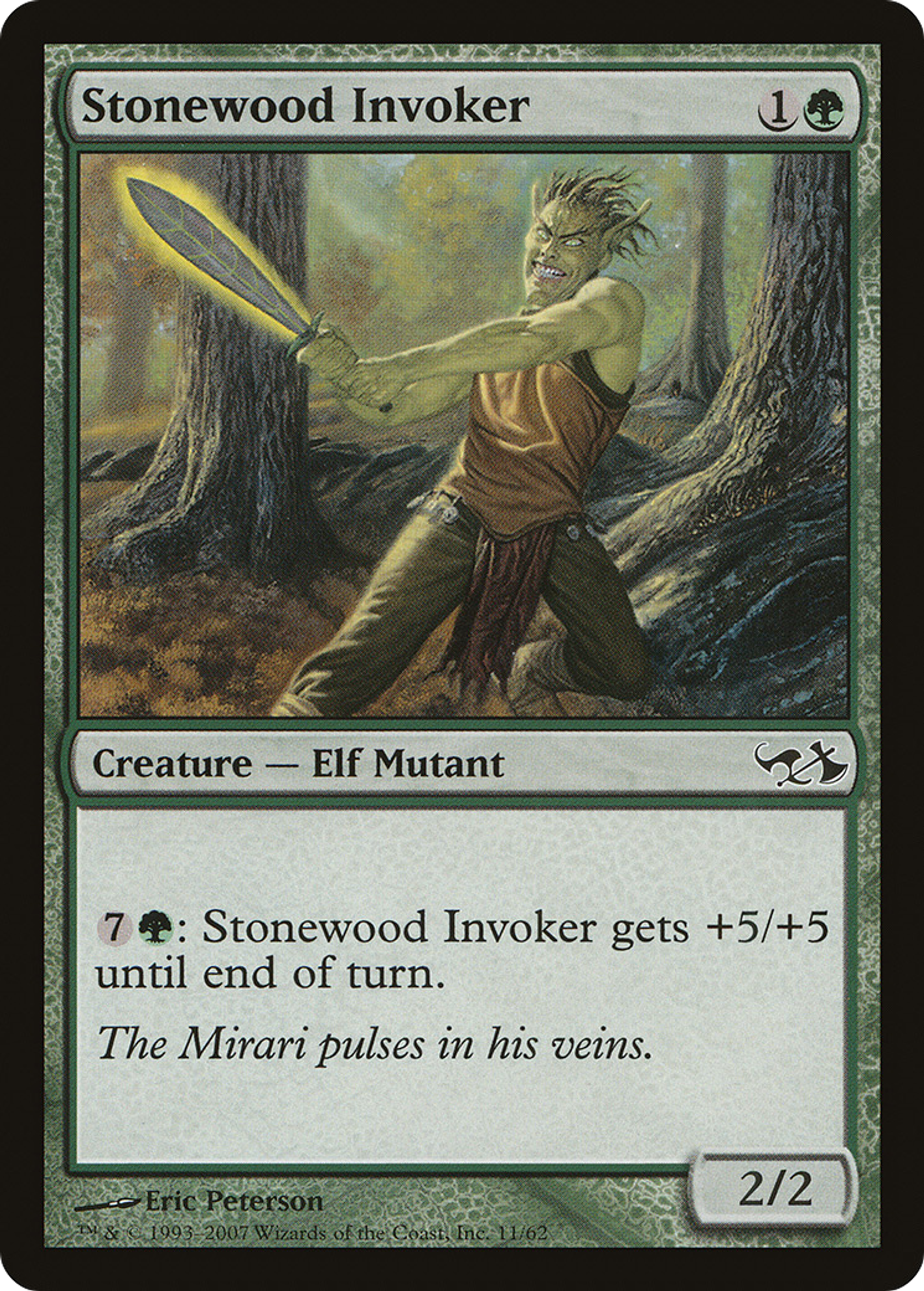 Stonewood Invoker — Duel Decks: Elves vs. Goblins — Magic: The Gathering