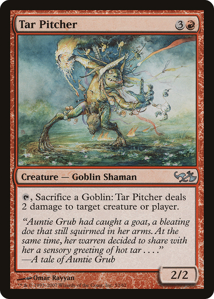 Tar Pitcher — Duel Decks: Elves vs. Goblins — Magic: The Gathering