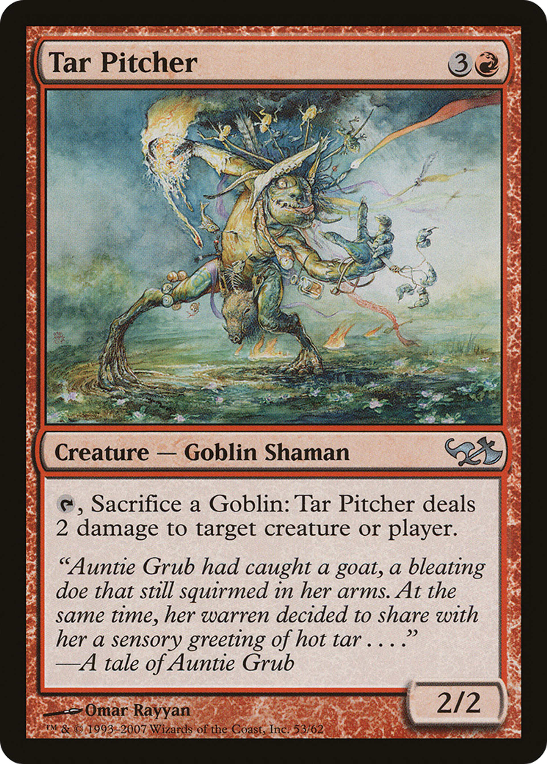 Tar Pitcher — Duel Decks: Elves vs. Goblins — Magic: The Gathering